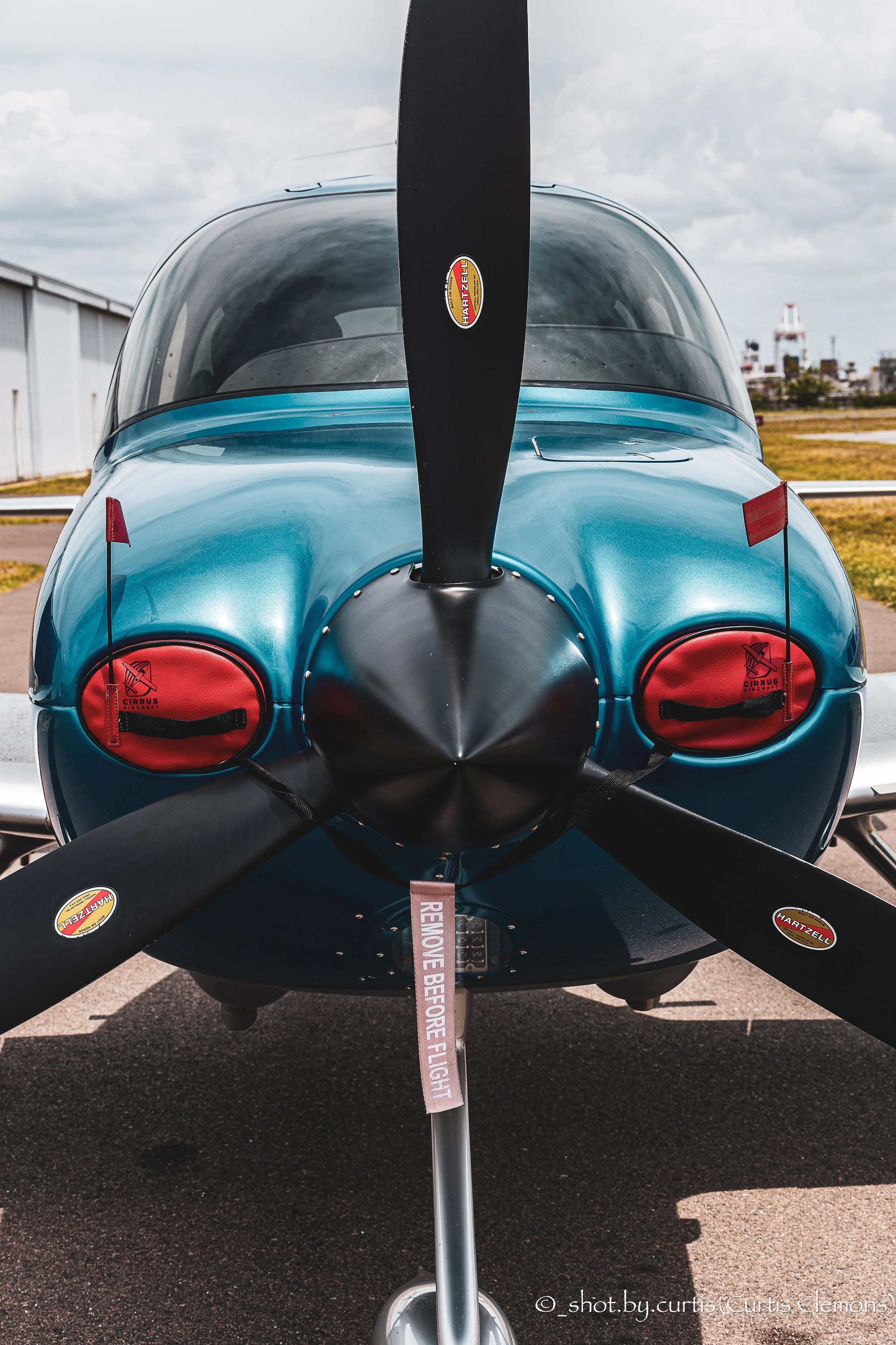 Cirrus SR-20 at KTPF (Peter O'Knight Airport)