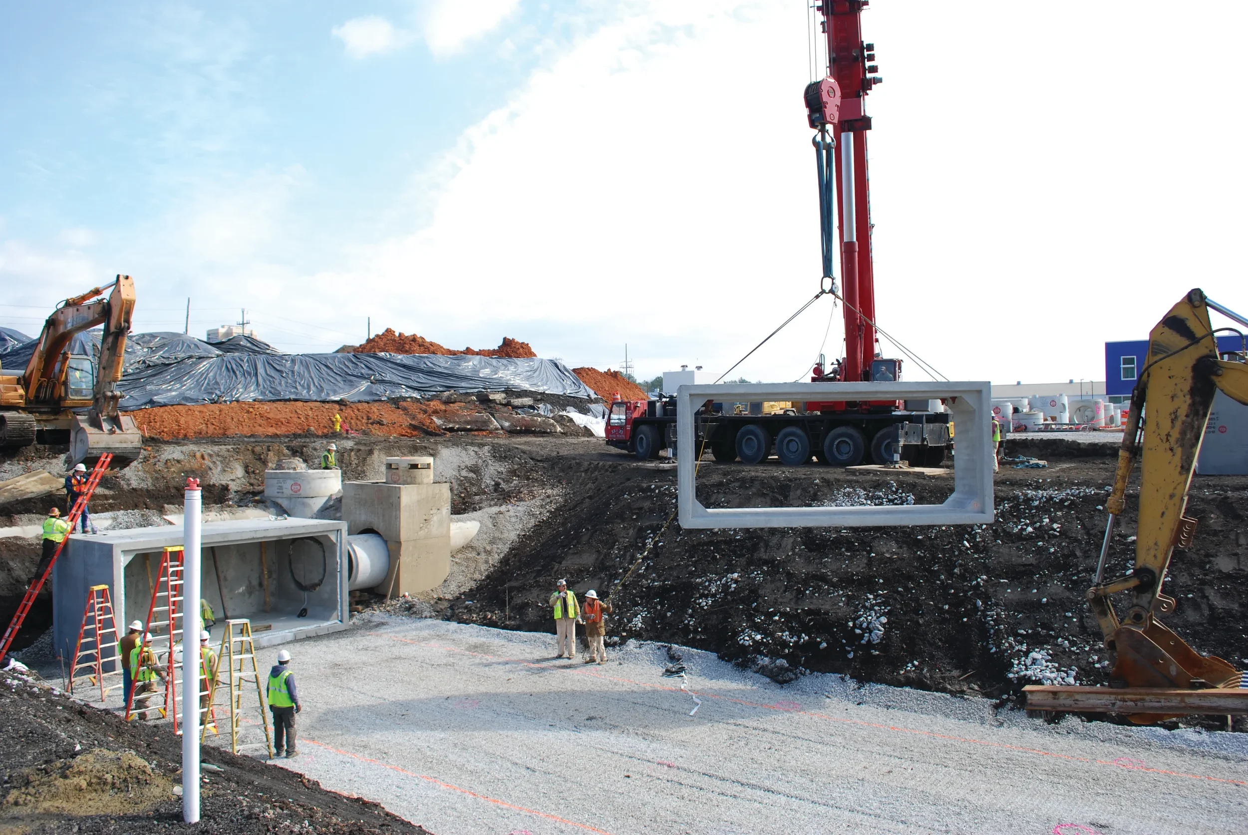 Precast box culverts