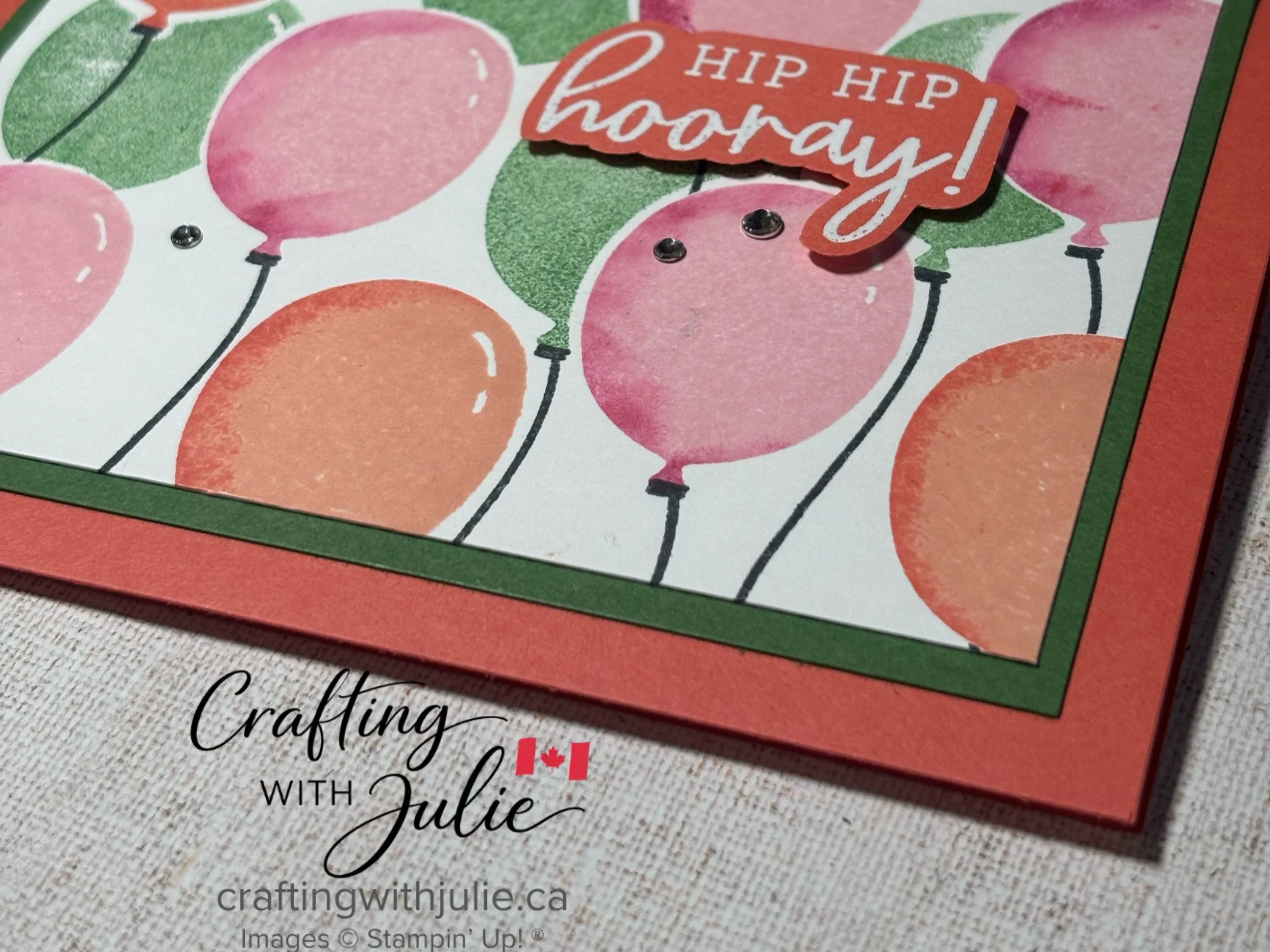 Tulip Inspiration to Balloon Card🎈