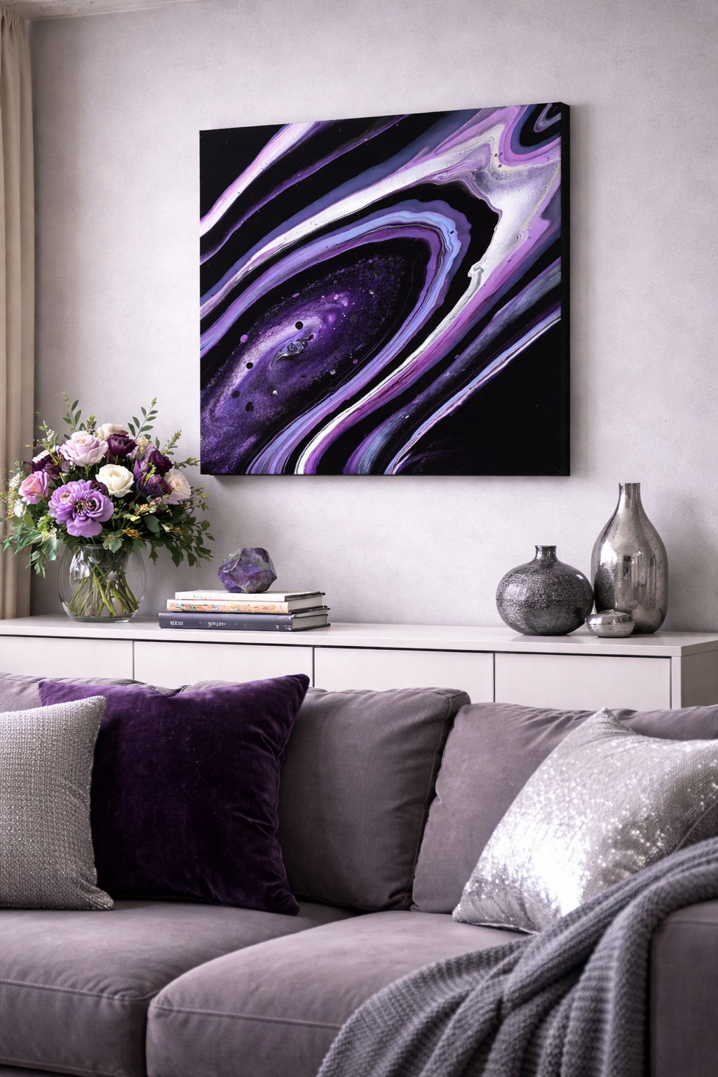 Milky wow

20 by 20 inch gallery wrapped canvas with acrylic paint. 