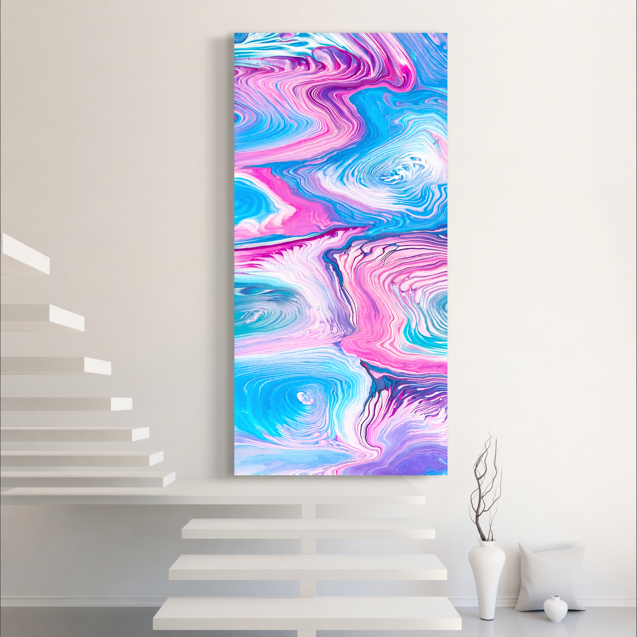 Passion

This is a 15 by 30 inch level 3 gallery wrapped canvas with acrylic paint.  