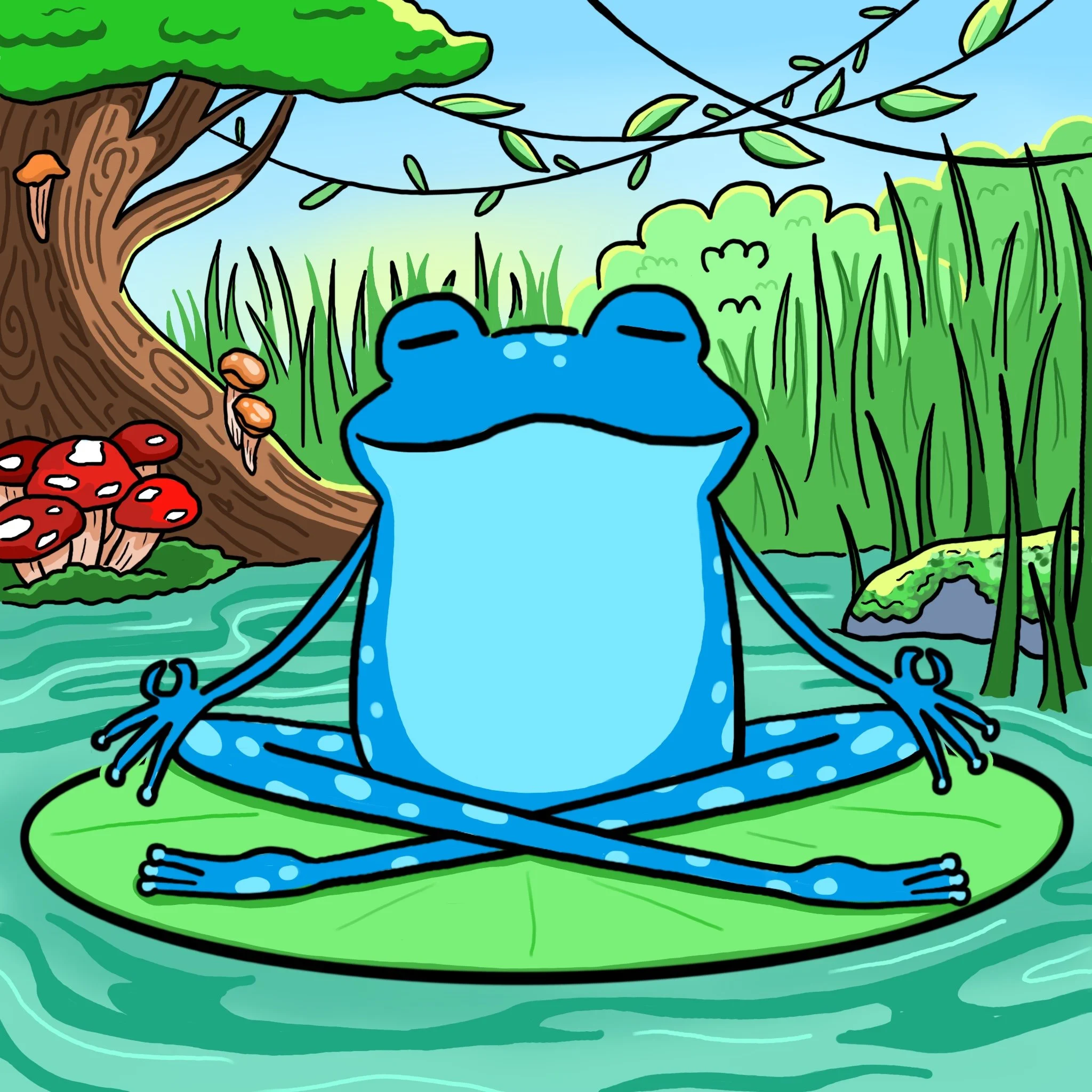 "Mr. Froggy's Meditation"