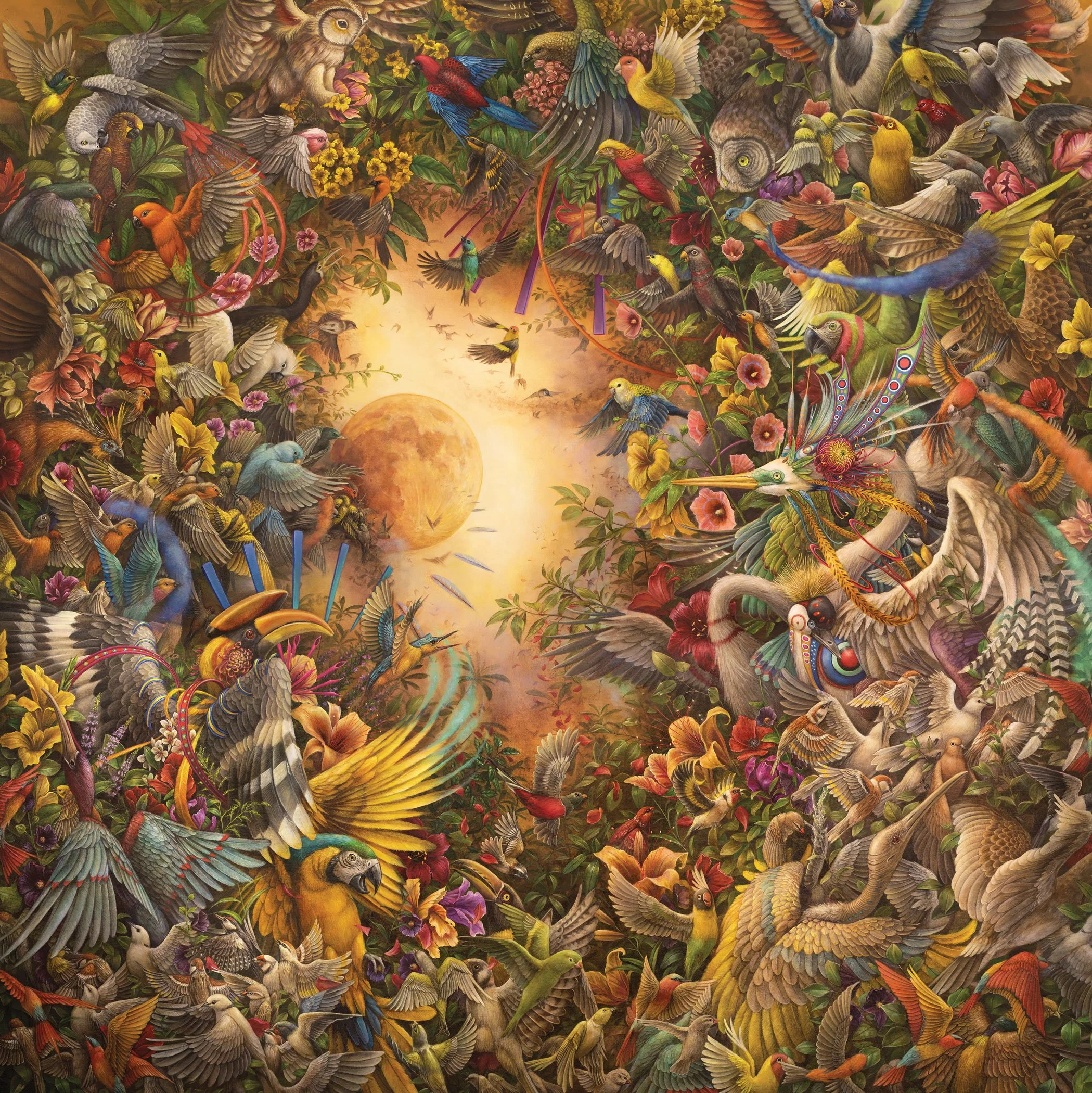 In the Valley of the Moon - oil painting by Hannah Faith Yata