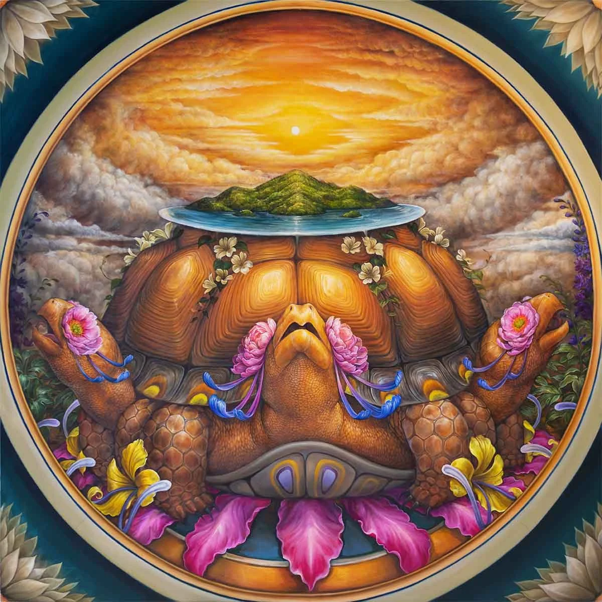 Pandora's Eye, oil painting by Hannah Faith Yata