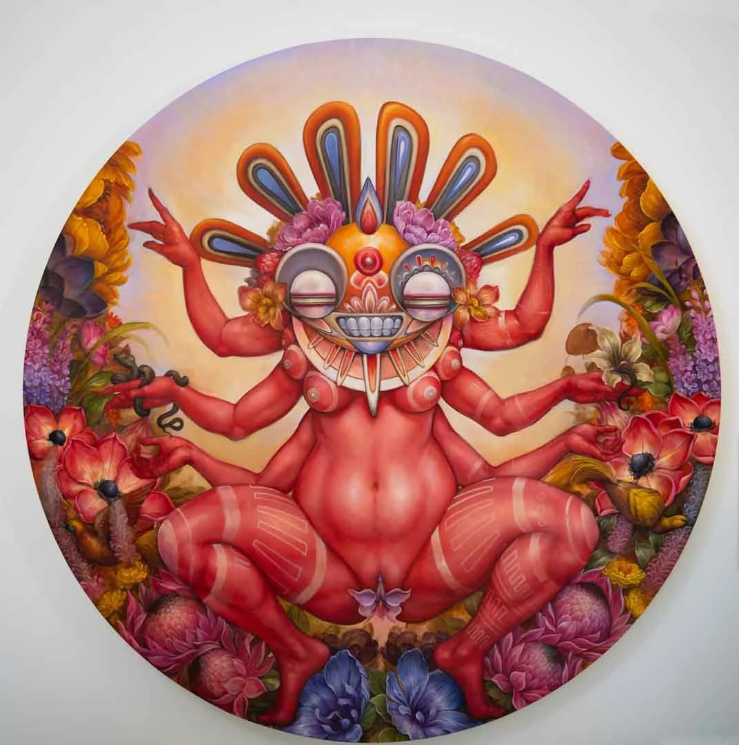 Resurrectionist - oil painting by Hannah Faith Yata