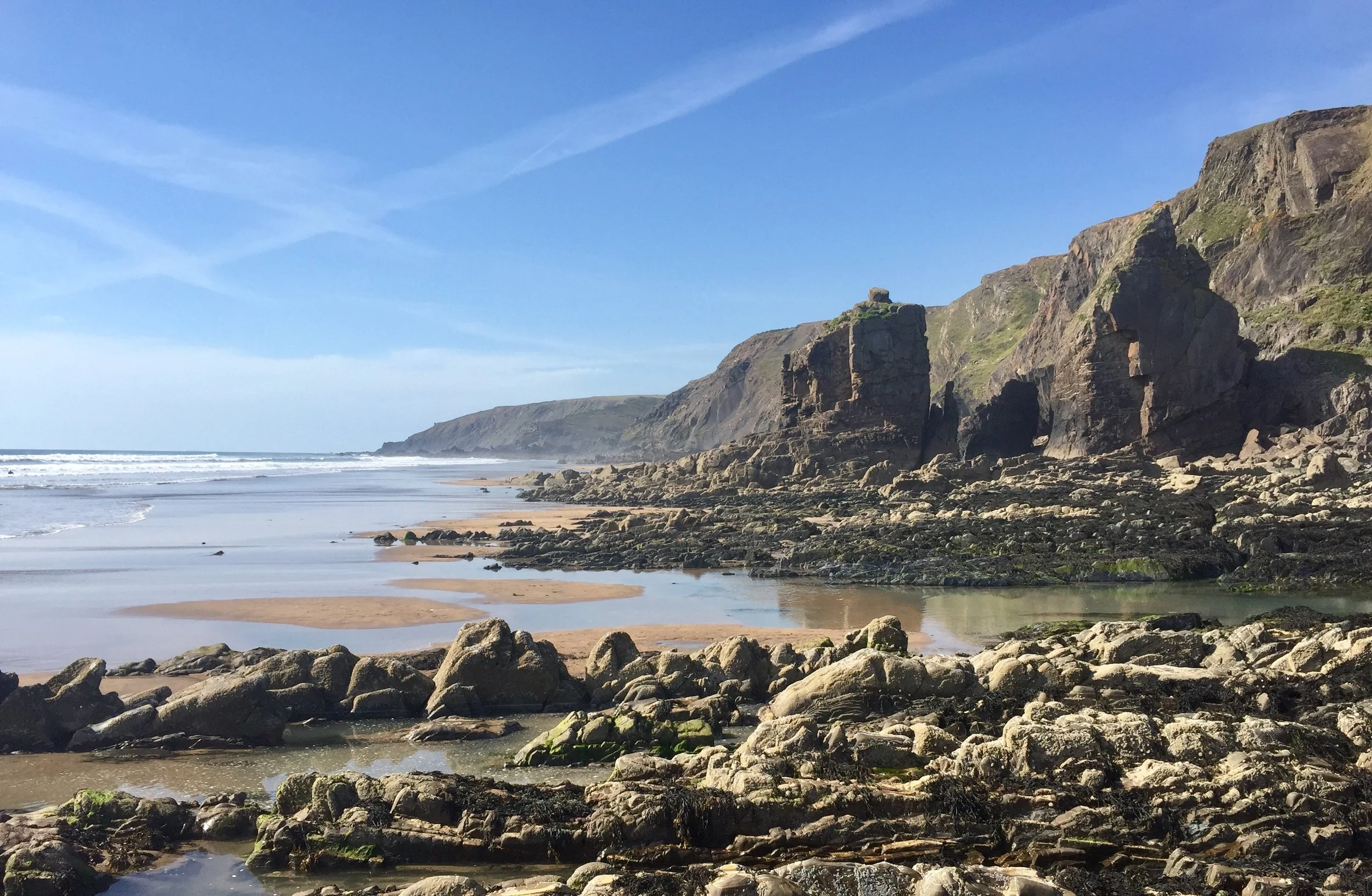Sandymouth Beach