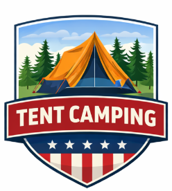 Tent Camping, Glamping with water and electricity or more private, primative walk-in sites