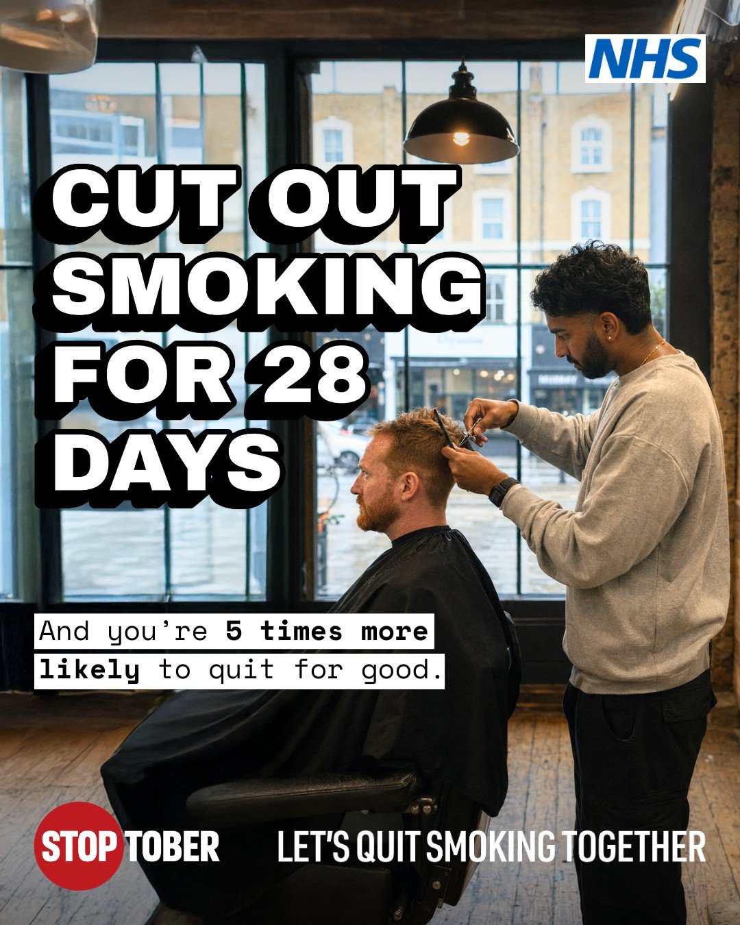 Stoptober is nearly here. Every time you try to quit smoking, it brings you closer to quitting for good, and we're here to help.

Contact Warrington Stop Smoking Service on 0300 003 0818 for help and more information. 

Let's quit smoking together th