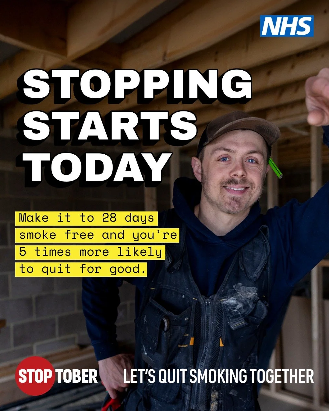 Stoptober starts today! You are doing the best thing you can for your health by quitting - and you don't need to do it alone. 
There are plenty of ways to get support, but the best way to get started is to get your free Personal Quit Plan here: https