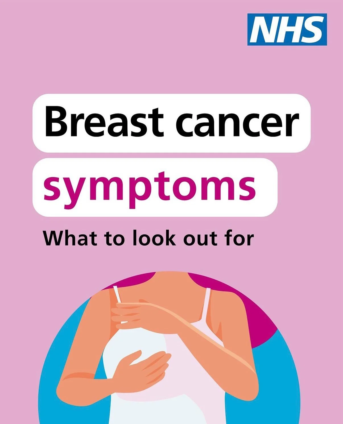 🎀 Know your breasts. Know what&rsquo;s normal for you. 🎀

Breast self-awareness is an important part of looking after your health. There&rsquo;s no special technique or set time to check your breasts &mdash; simply become familiar with how your bre