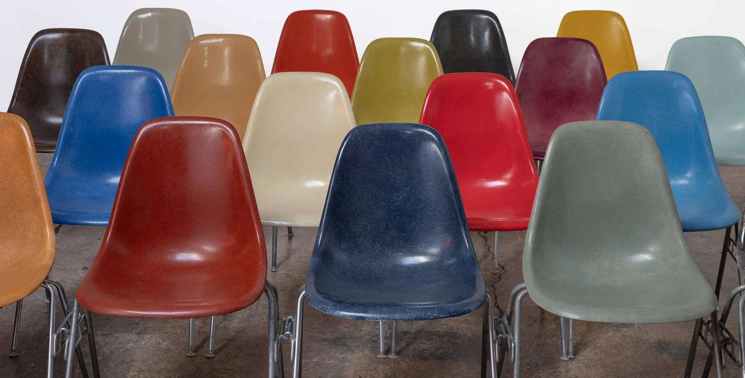 The Eames Shell Chair Color Guide
