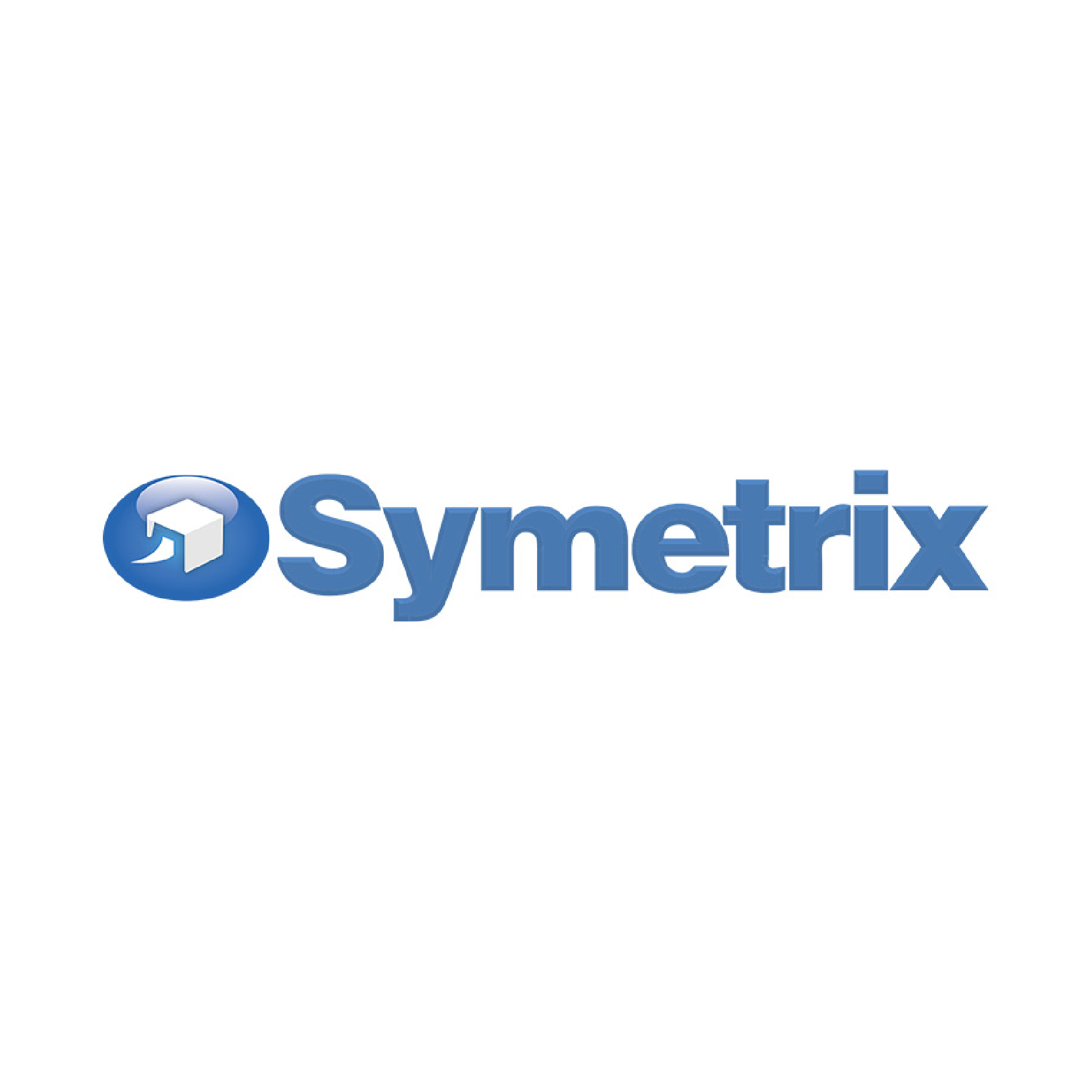 The logo of Synametrics, featuring a blue 3D cube with a white arrow and the company name in blue text.