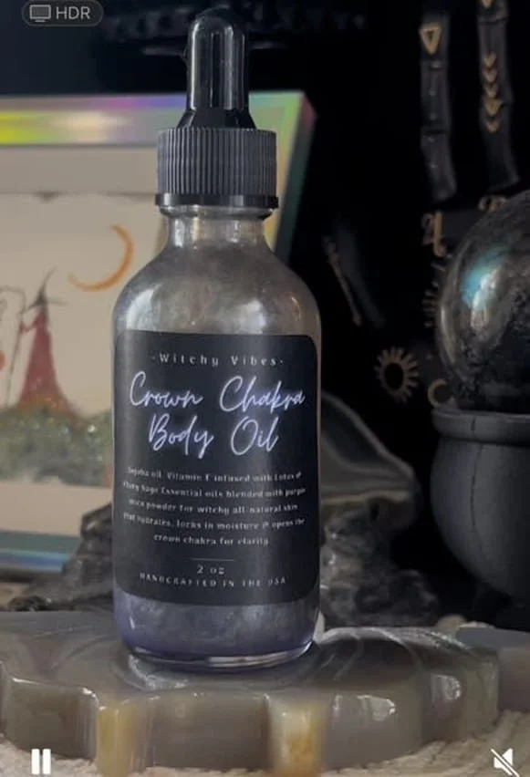 Crown Chakra Body Oil