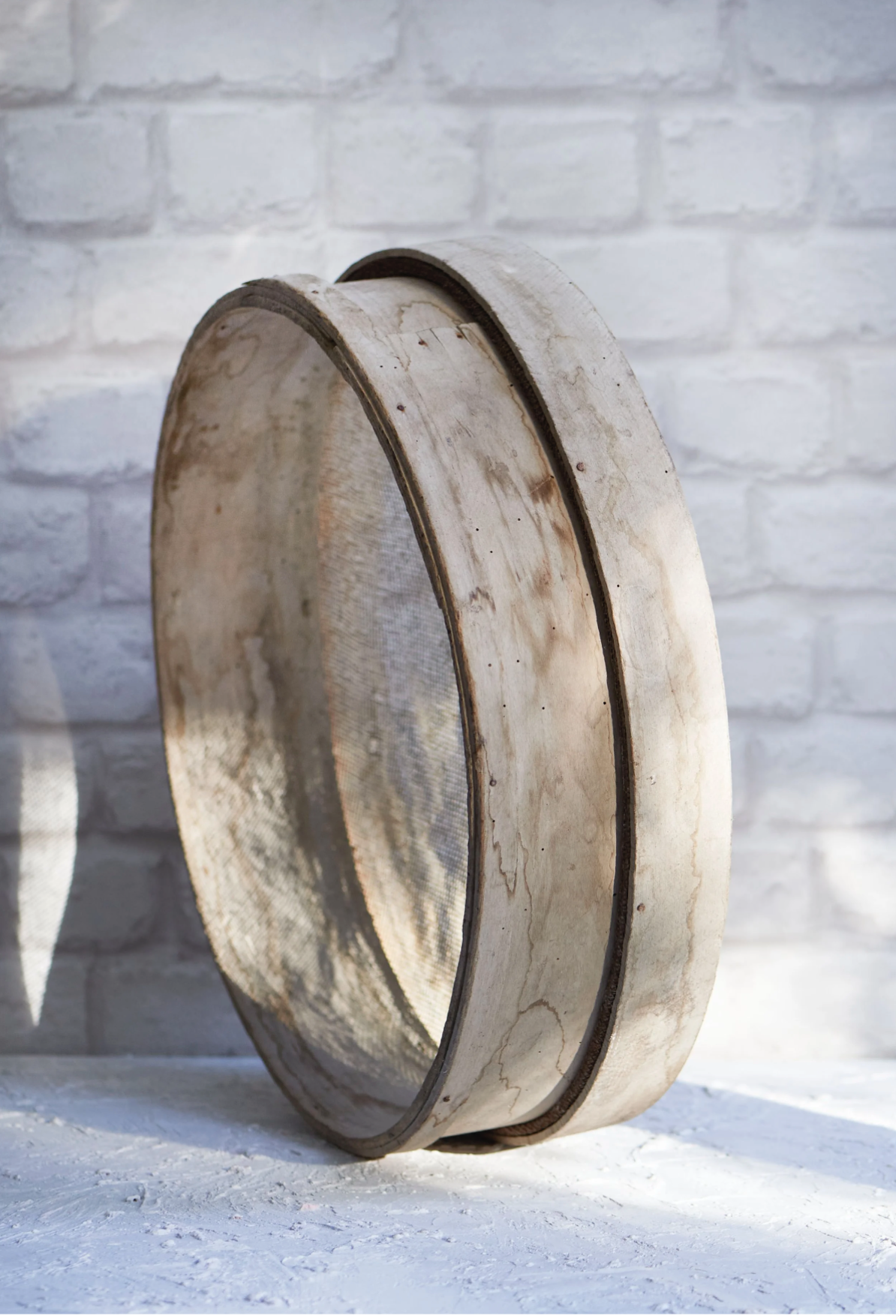 Large Antique French Grain Sieve 3.png