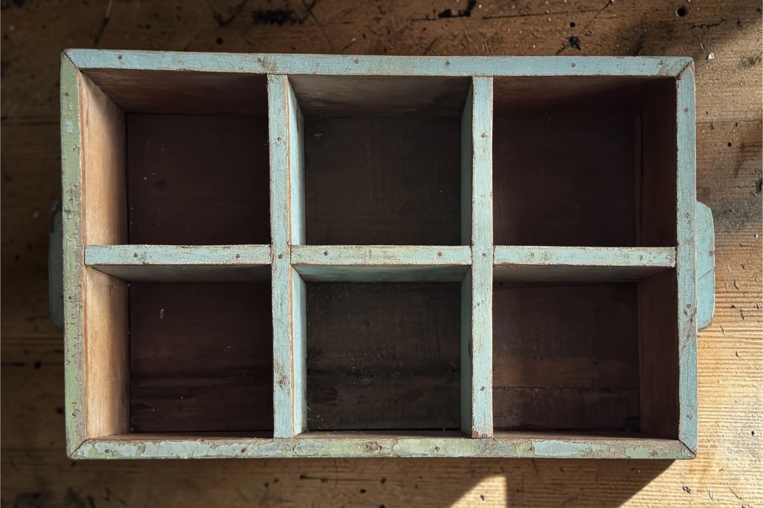 Old Indian Turquoise Container with Sections 3.jpg