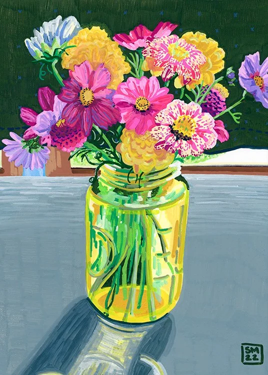 Yellow Garden Bouquet