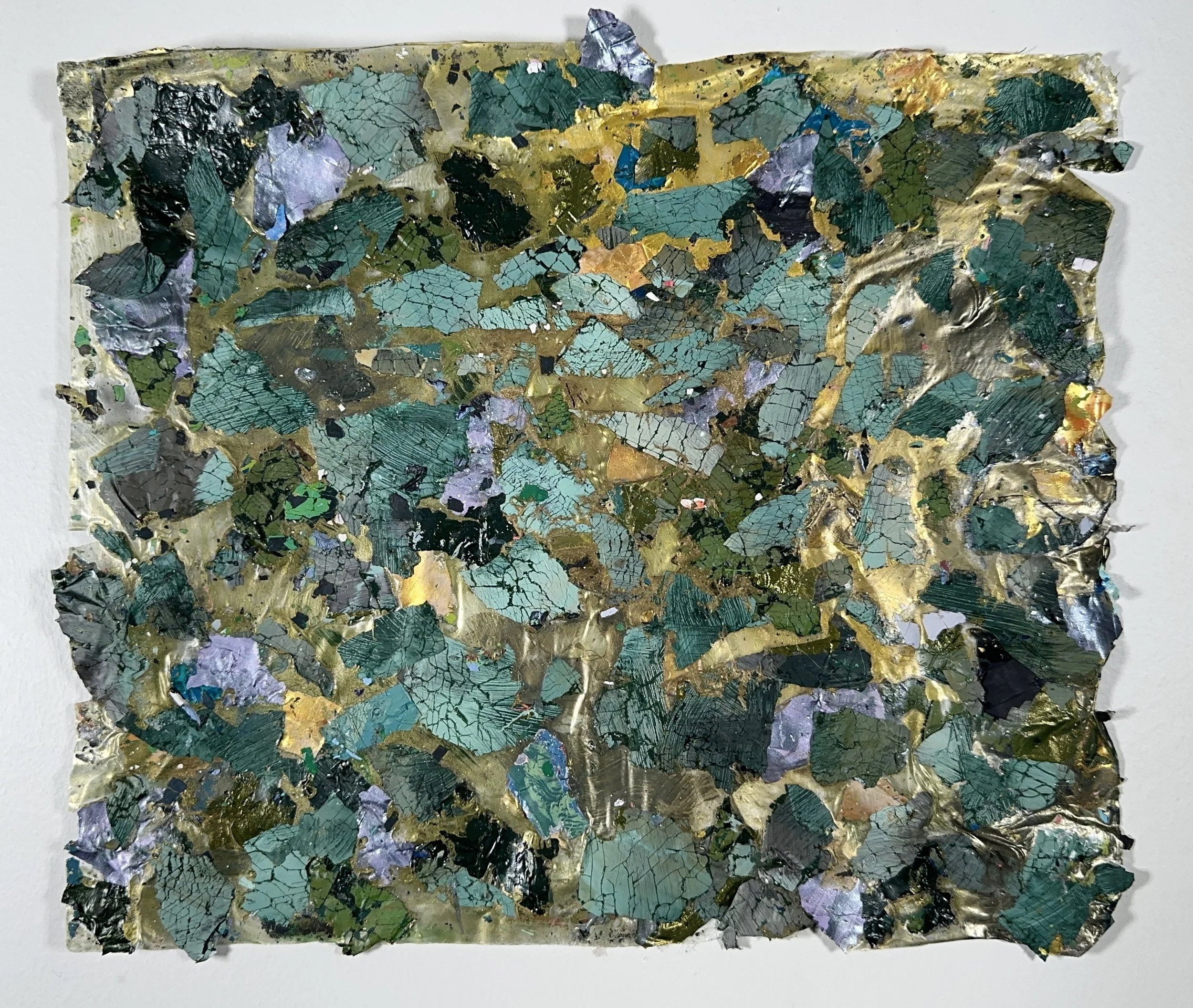 A Woman’s Treasure,
2023,
Acrylic Fragments in Clear Medium,
9 x 11 Inches