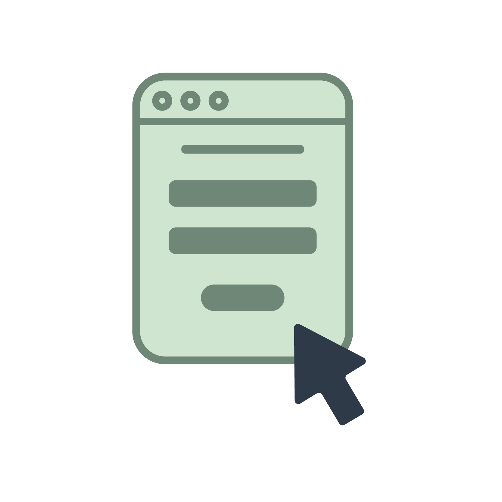 contact form line icon