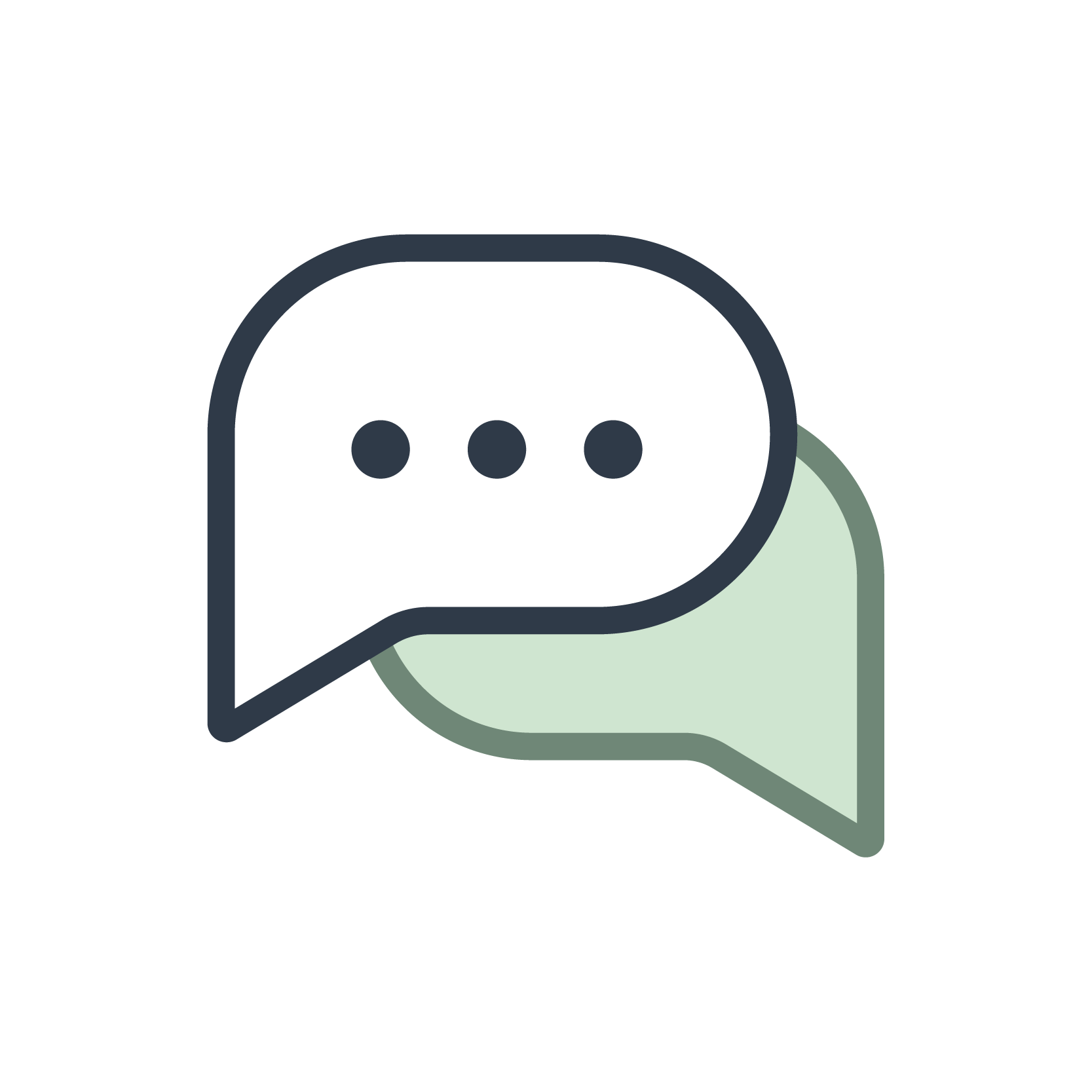 Speech Bubble line icons