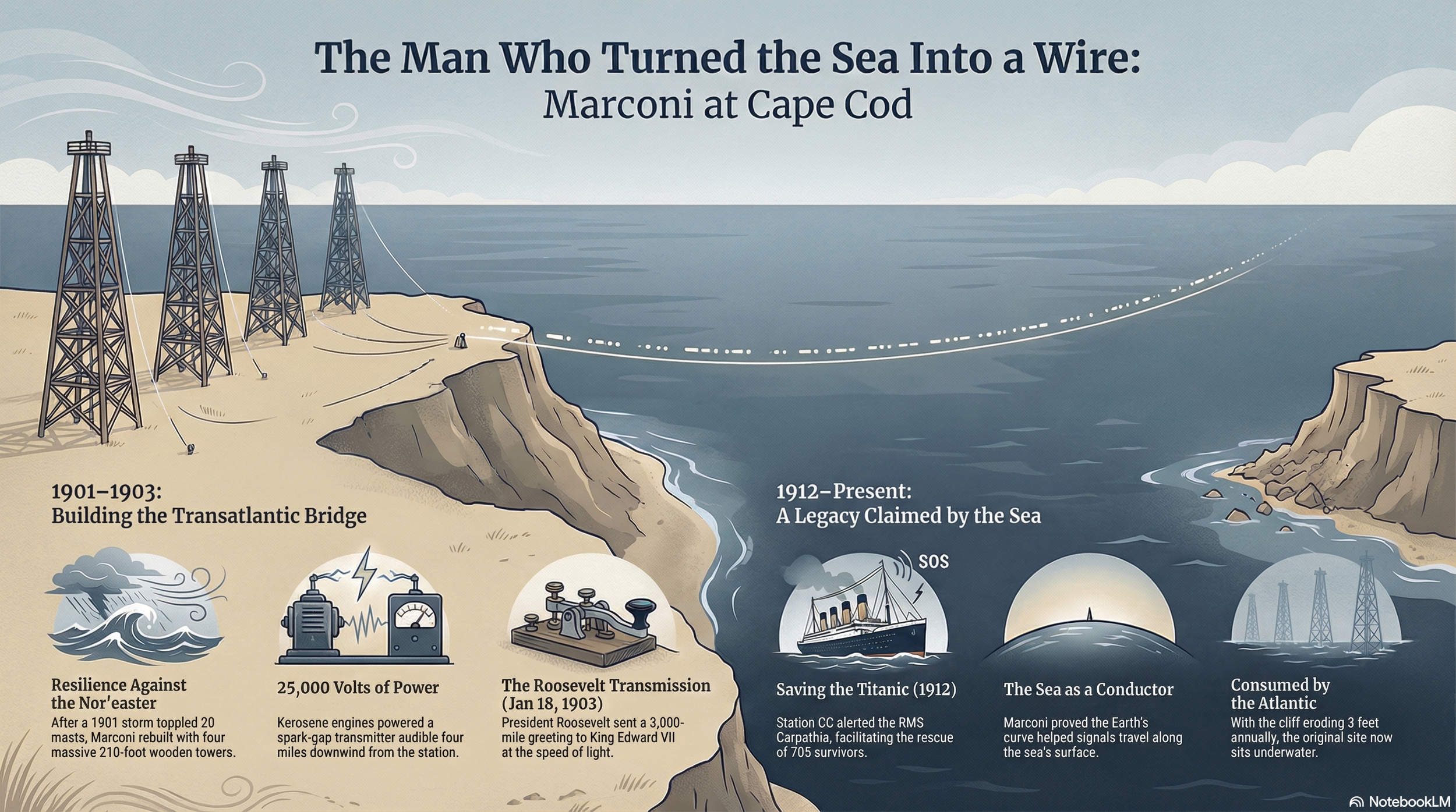The Signal from the Bluff — Guglielmo Marconi