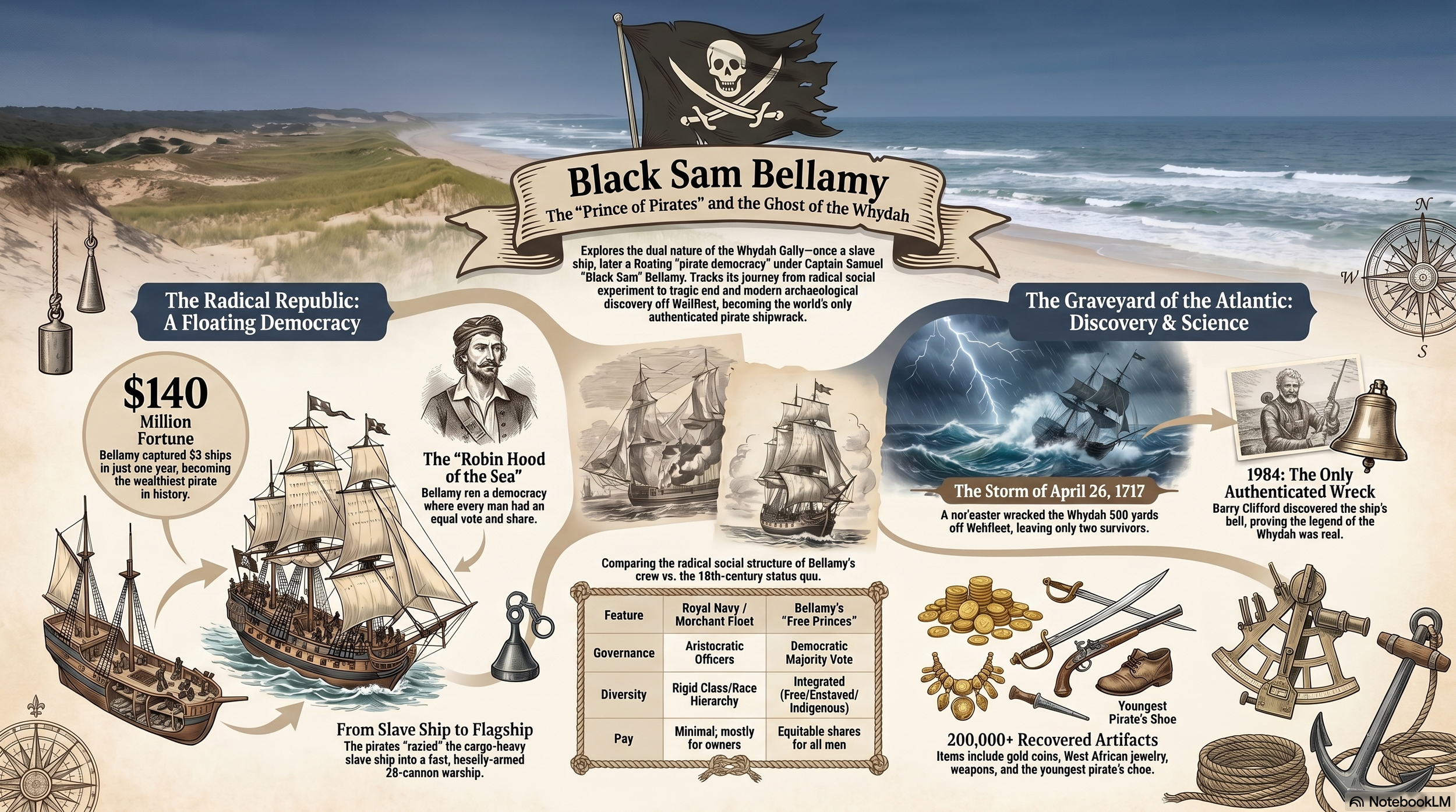 The Wall of White Foam — Black Sam Bellamy