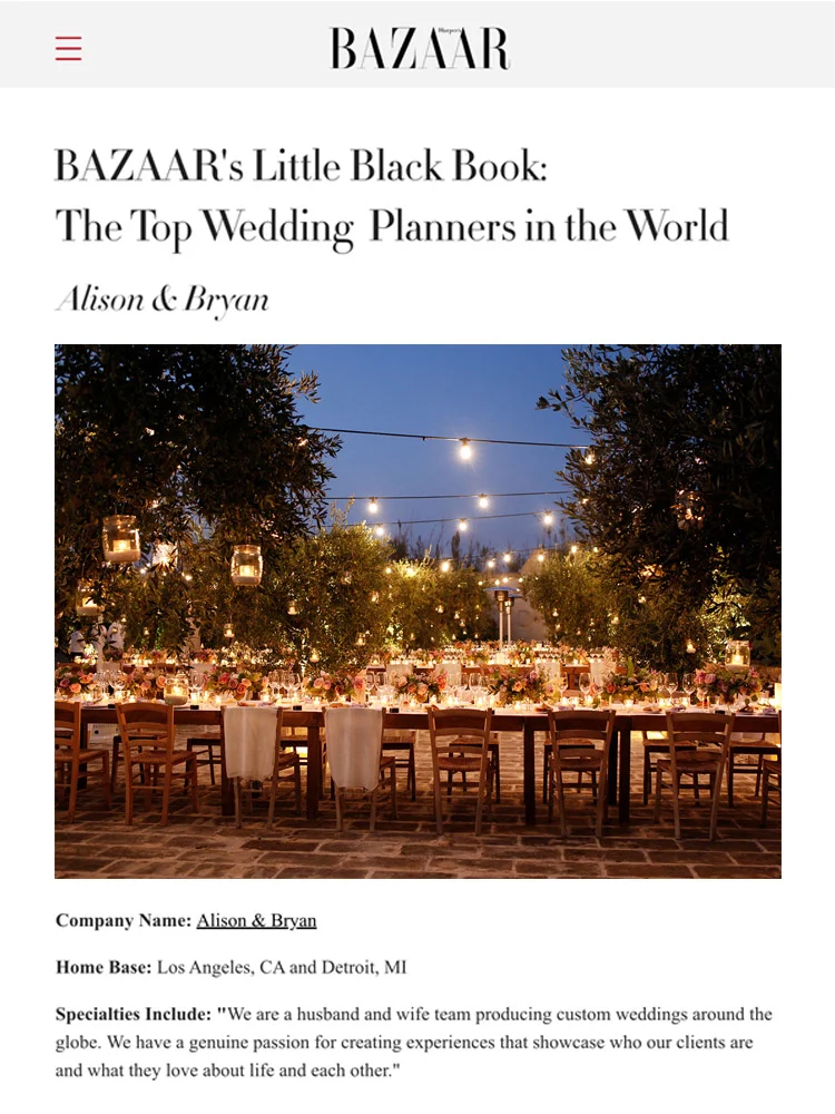 As Seen on Harper's Bazaar (Copy)