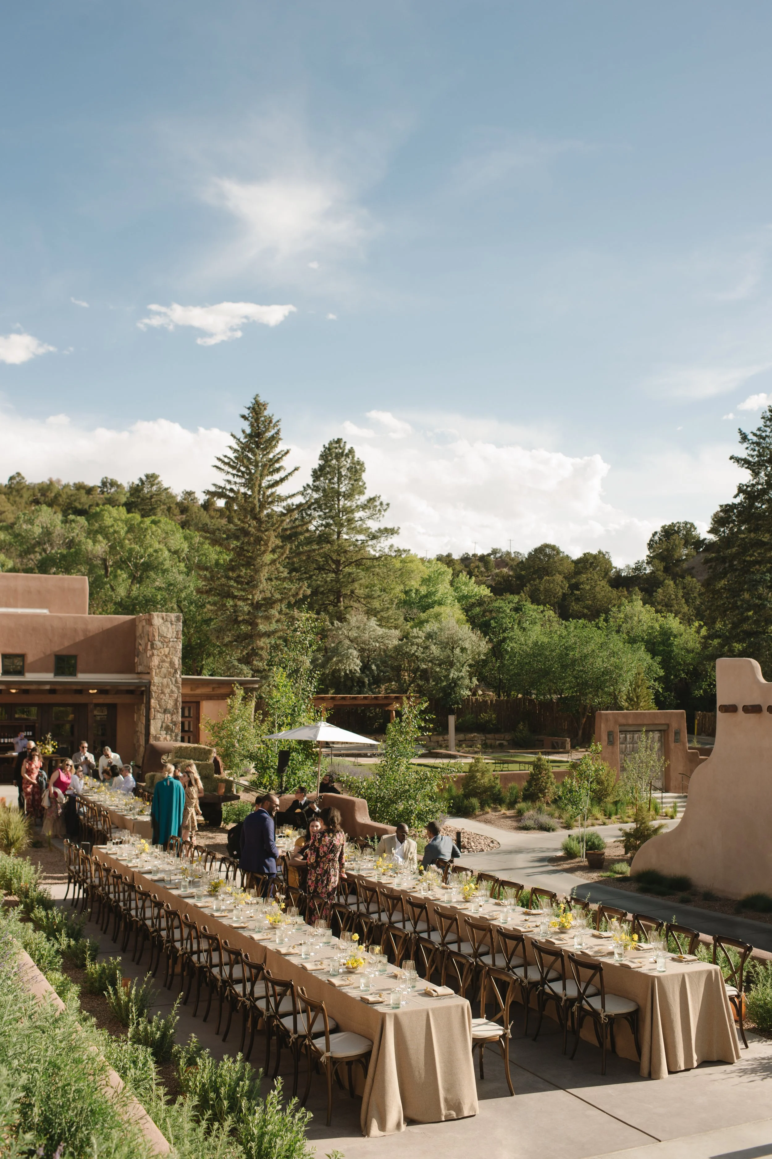 Bishop's lodge wedding