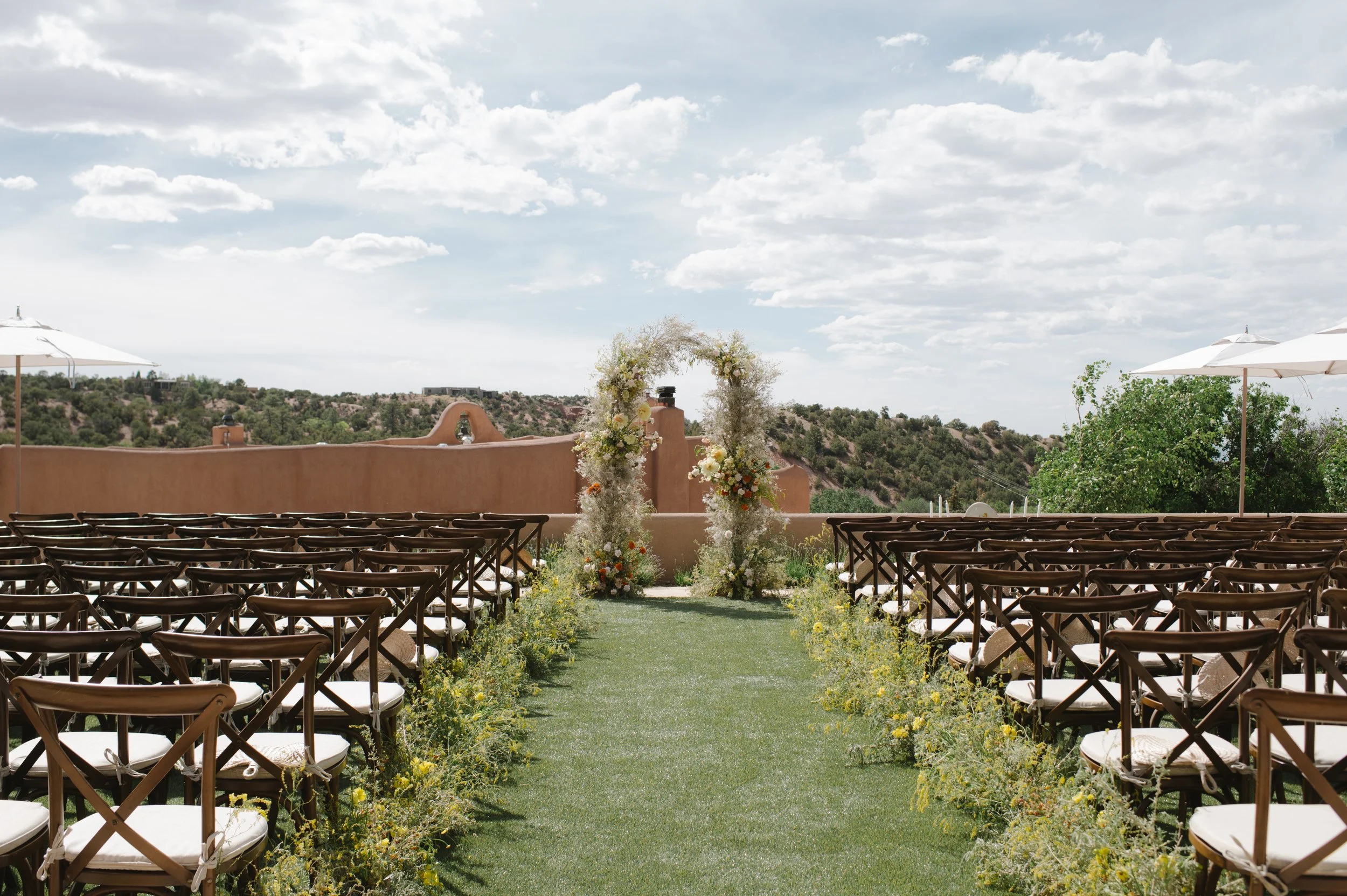 Bishop's lodge wedding