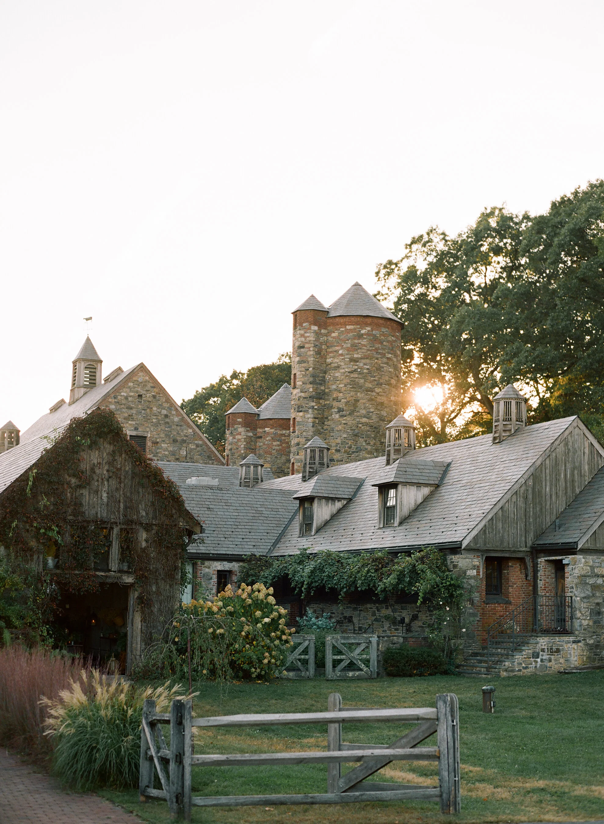 blue hill at stone barns wedding