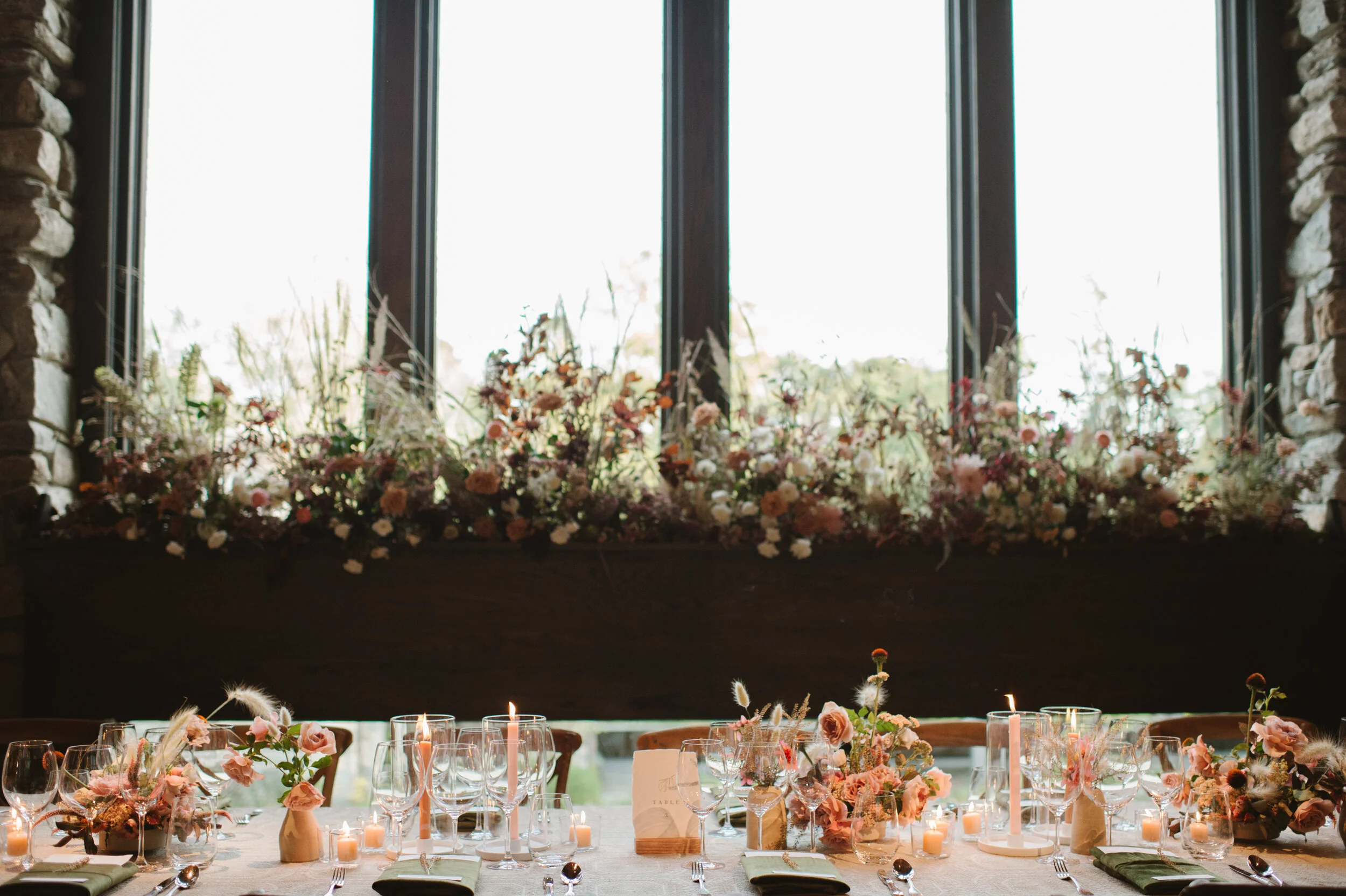 blue hill at stone barns wedding