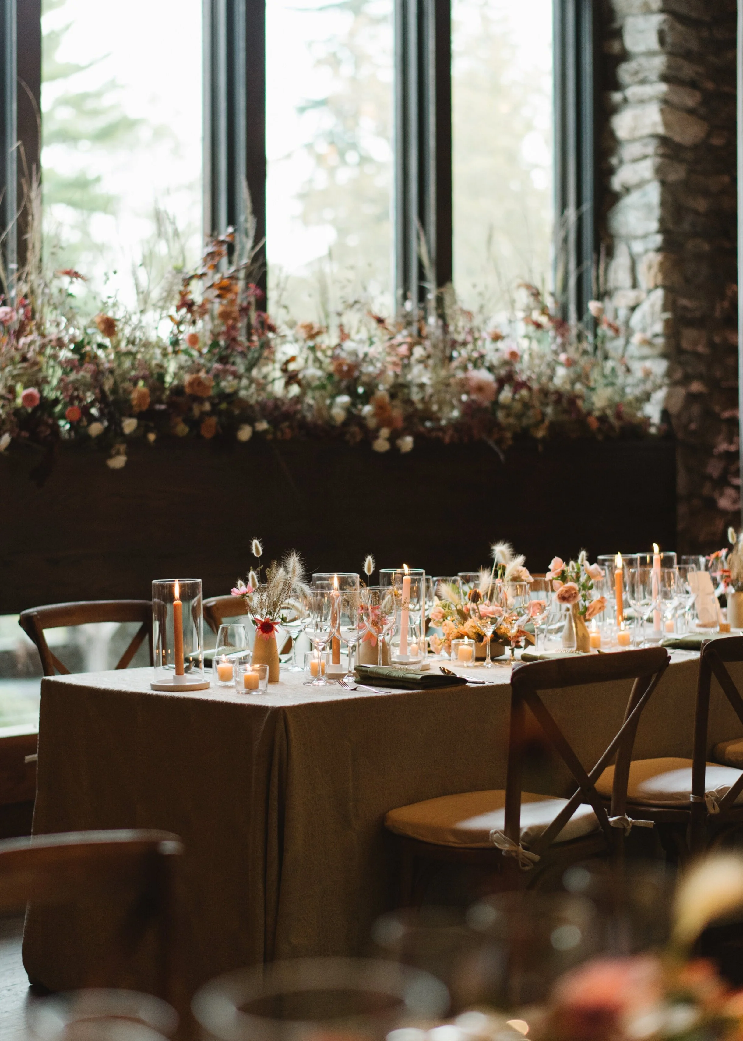 blue hill at stone barns wedding