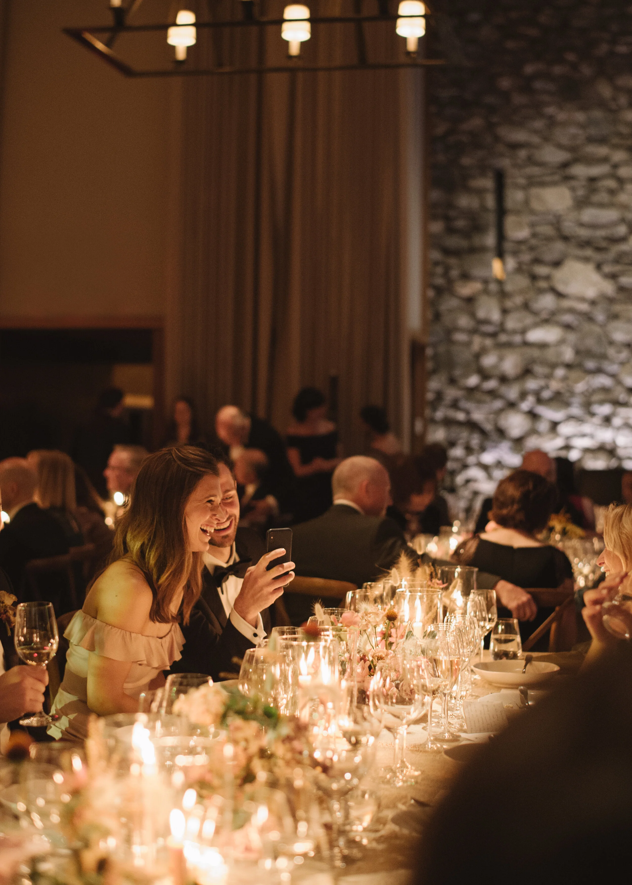 blue hill at stone barns wedding
