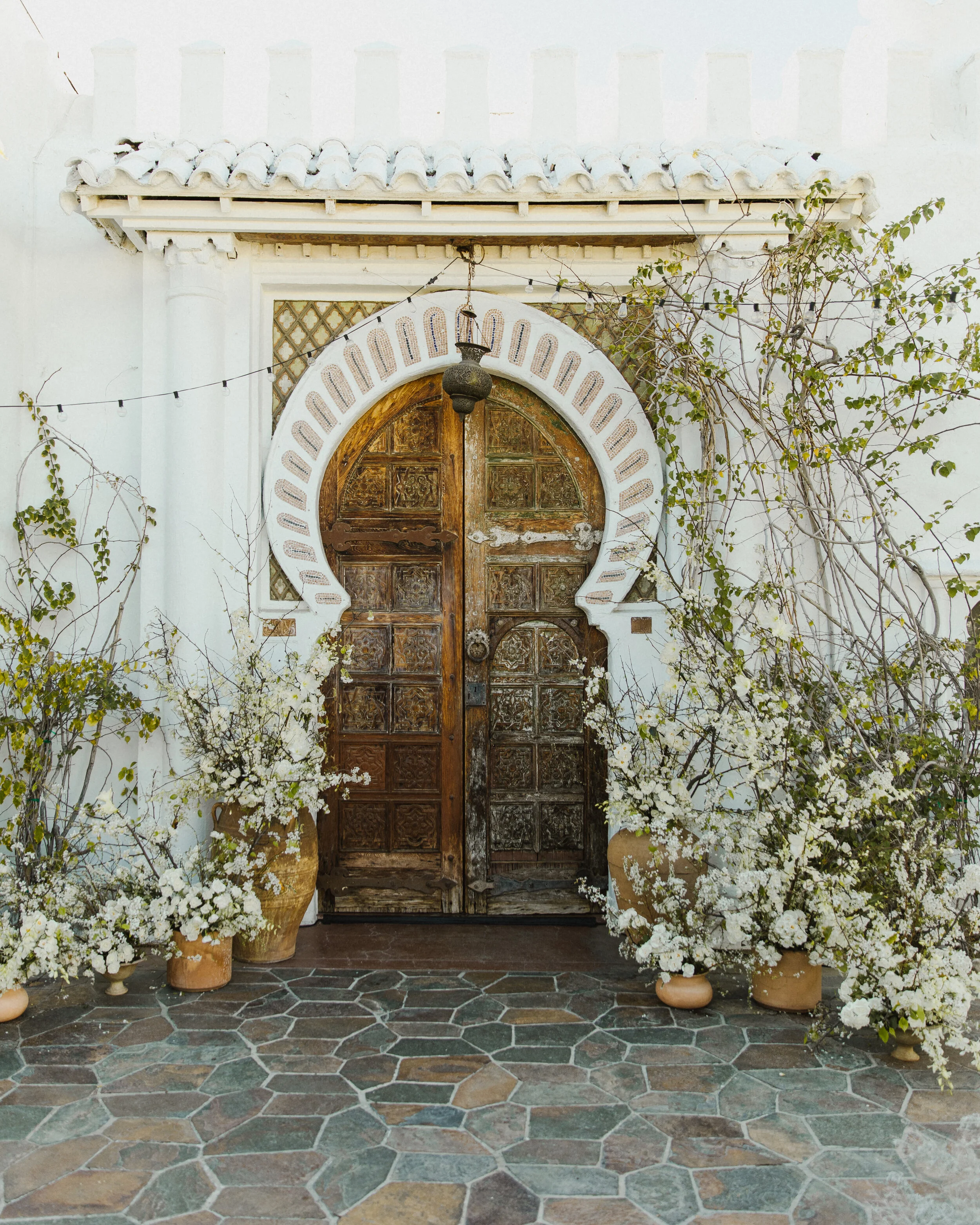 korakia pensione wedding palm springs