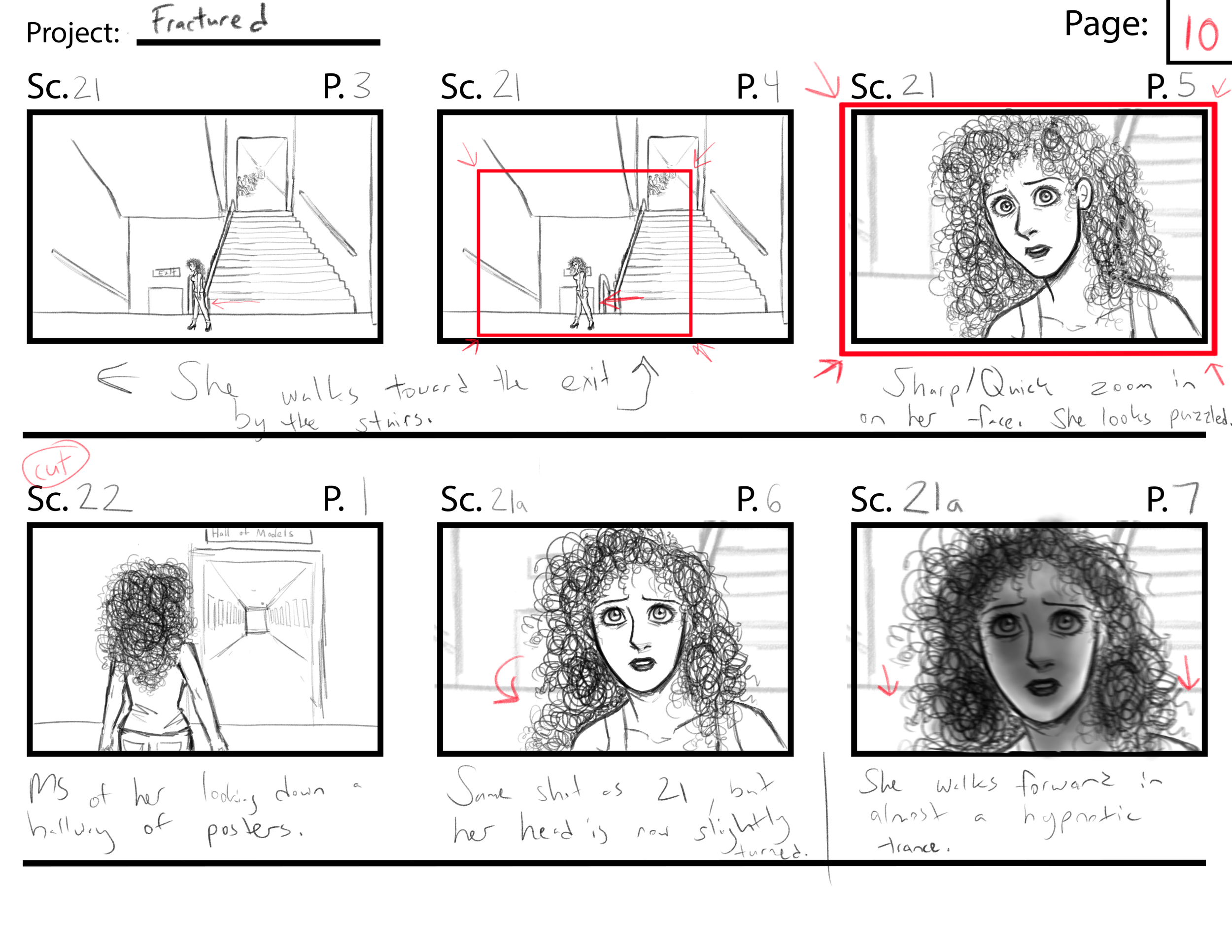 Fractured Page 10//  Program: Clip Studio Paint Ex//  Year: 2026