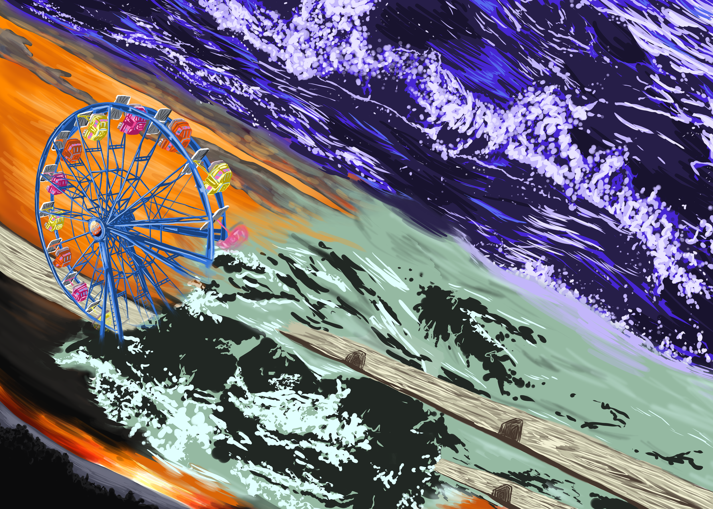 An Unknown World//  Program: Adobe Photoshop//  Year: 2026