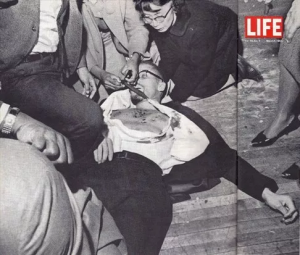 Yuri Kochiyama and Malcolm X