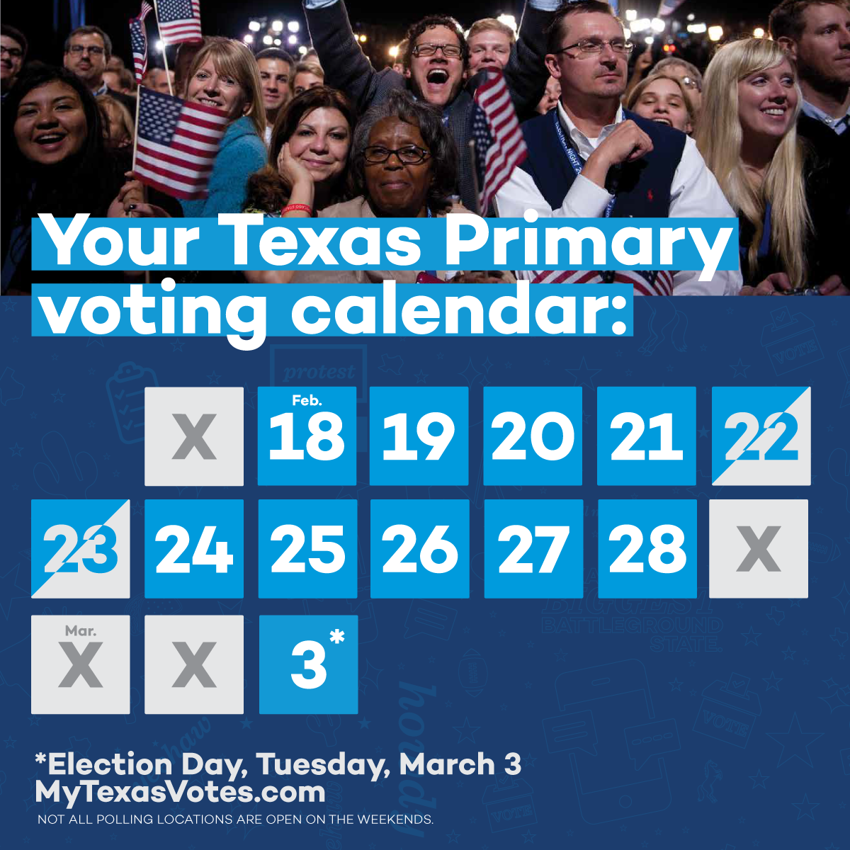 It's time to Vote!  And Happy Hour too!  (It's okay, we're all worried too!)