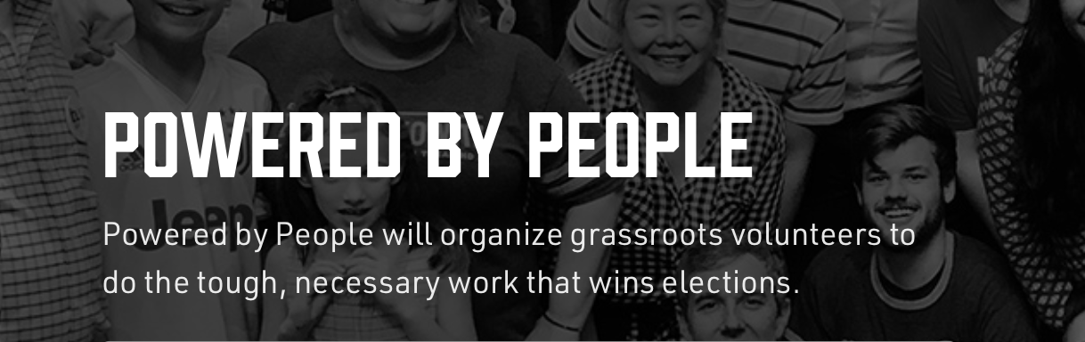 Powered by the People: This is is Beto's PAC, which welcomes donations and is a good place to find community canvassing opportunities.
