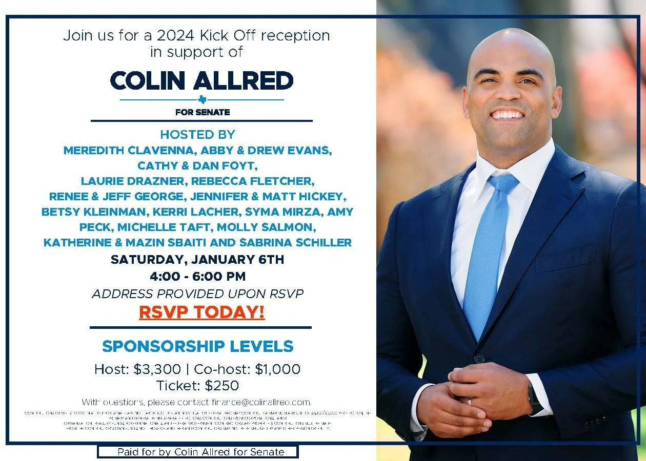 New Year's Happy Hour with Colin Allred!