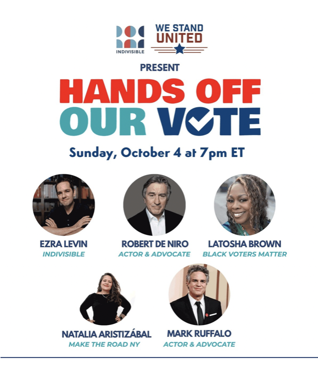 Hands Off Our Vote