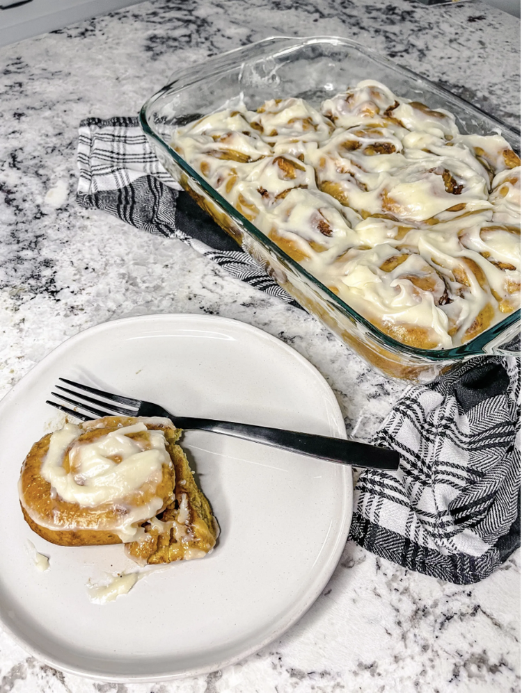 Pumpkin Cinnamon Rolls