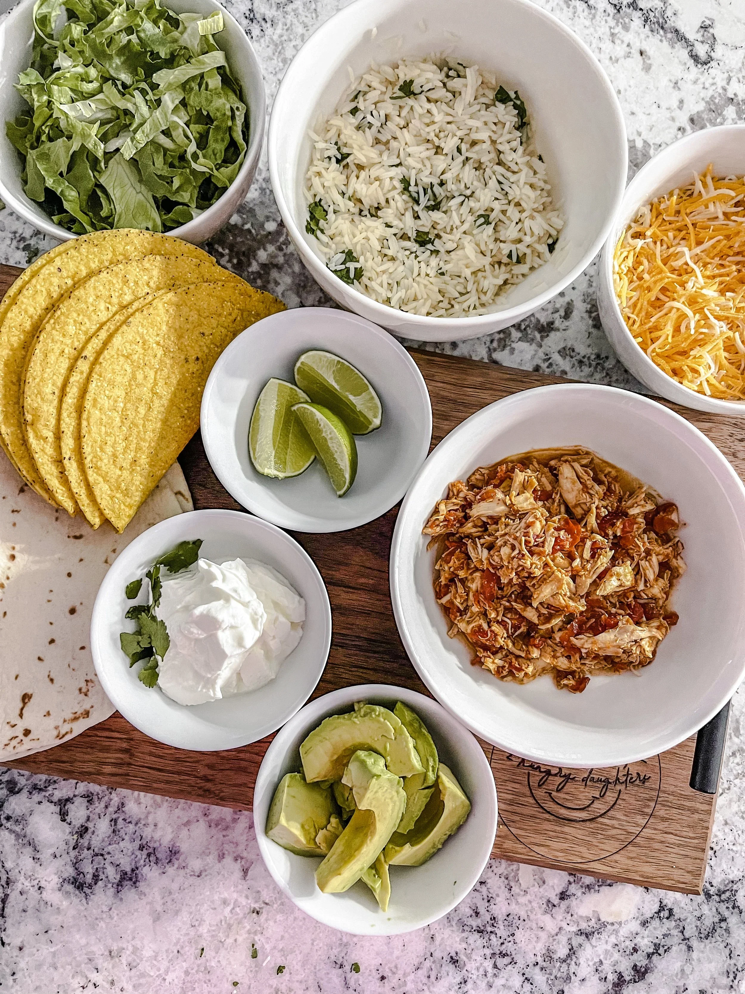 Crockpot Chicken Tacos