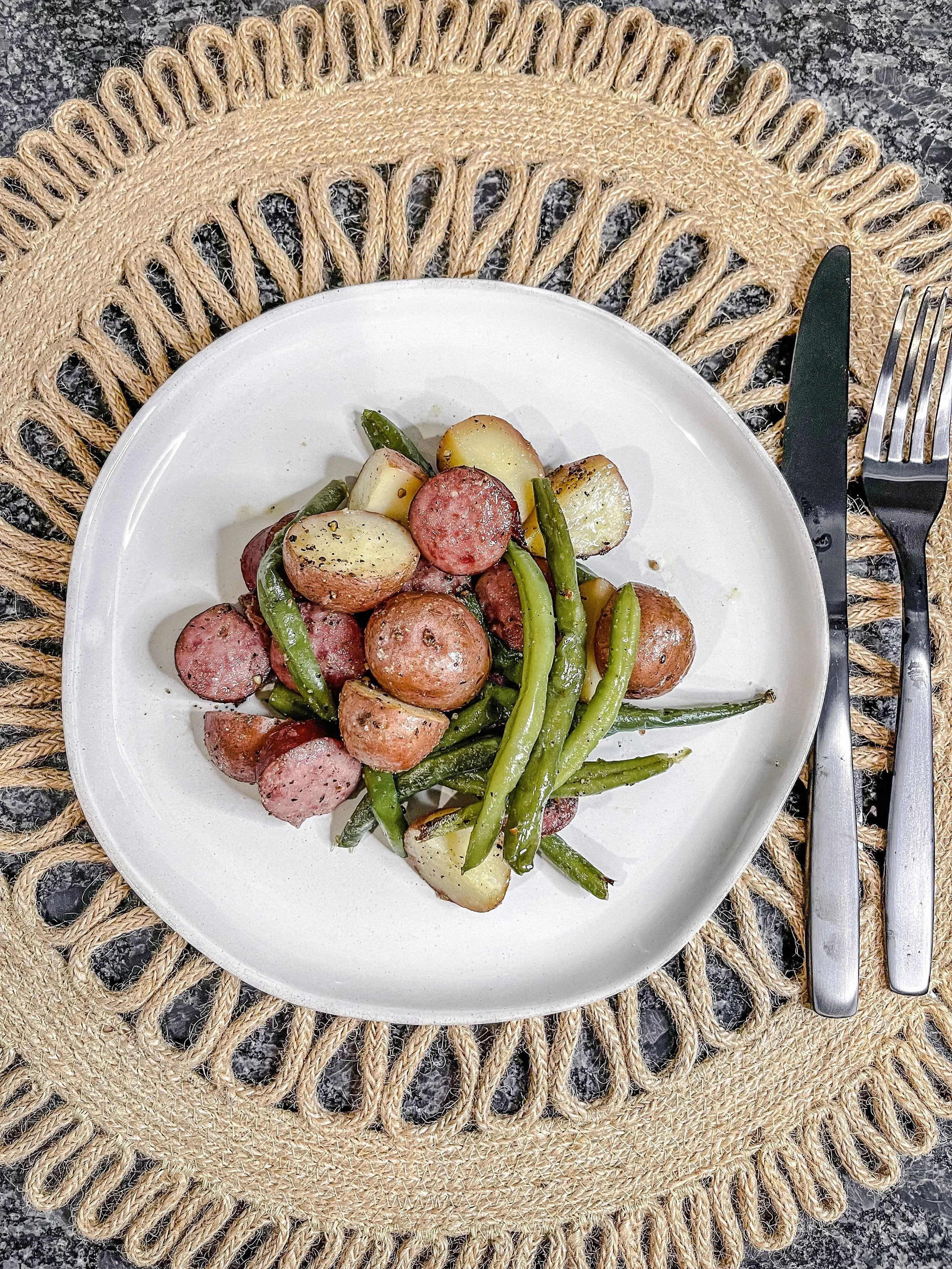 Sheet Pan Kielbasa