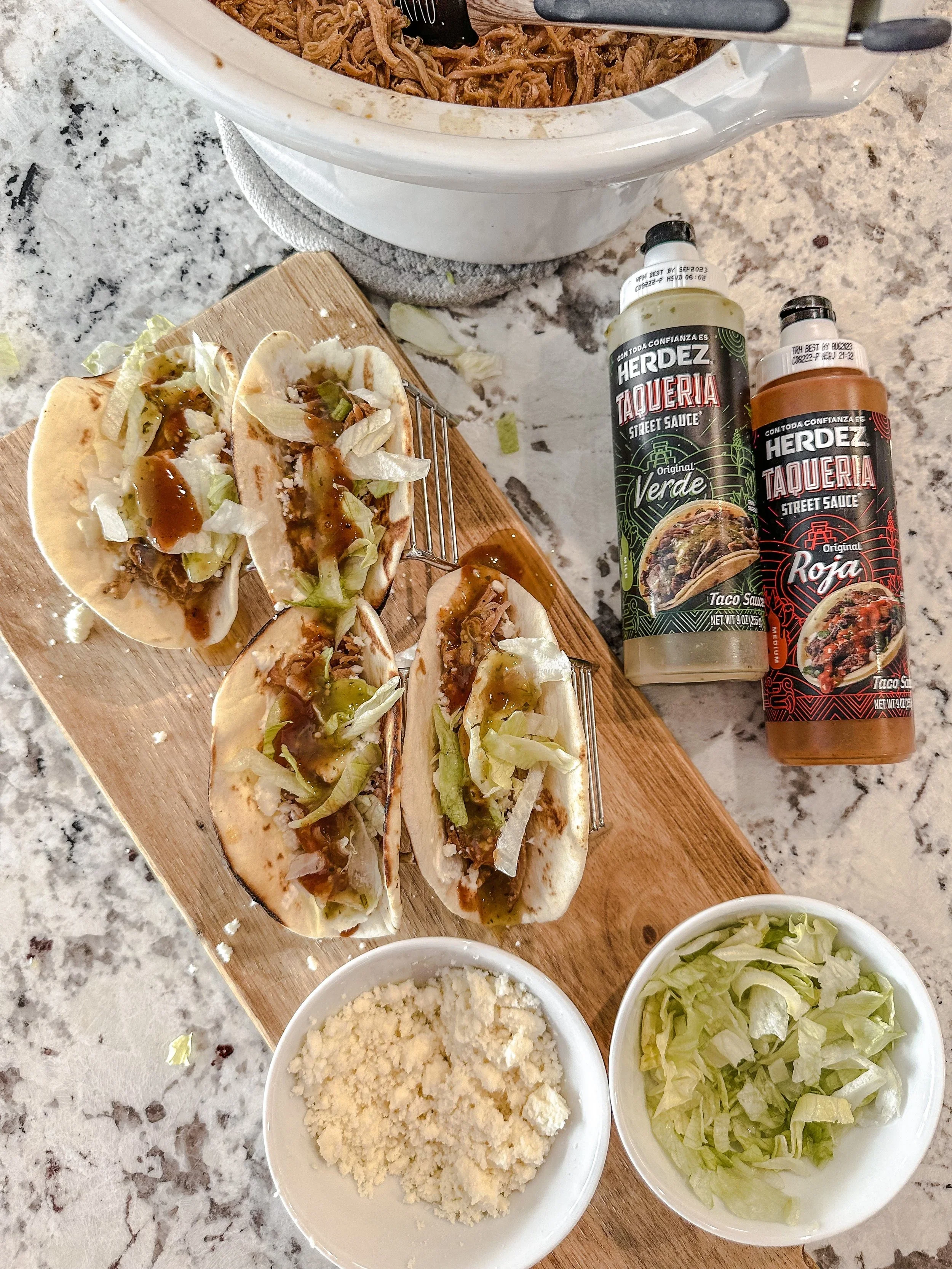 LBs Crock Pot Carnitas