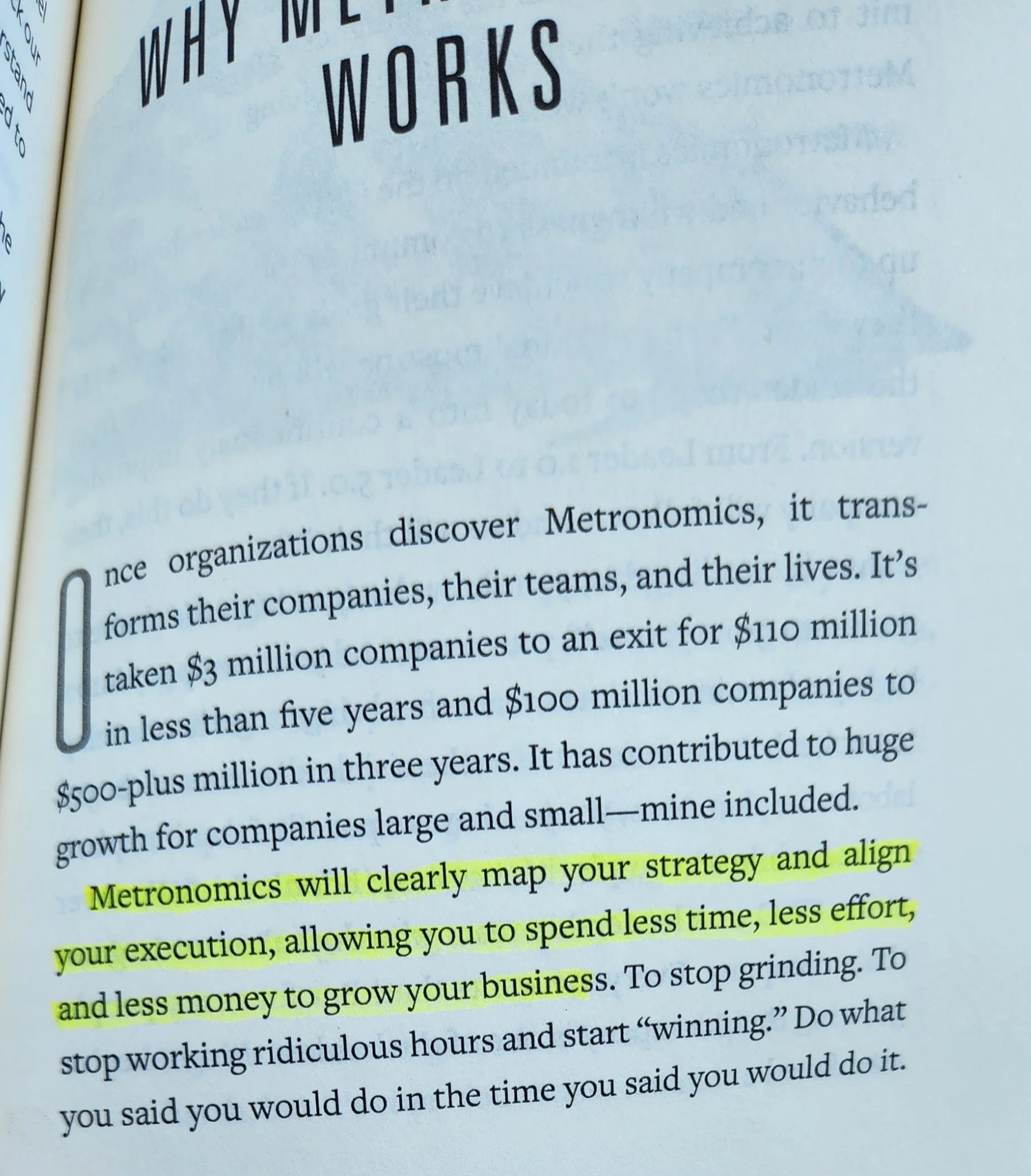Why Metronomics Works