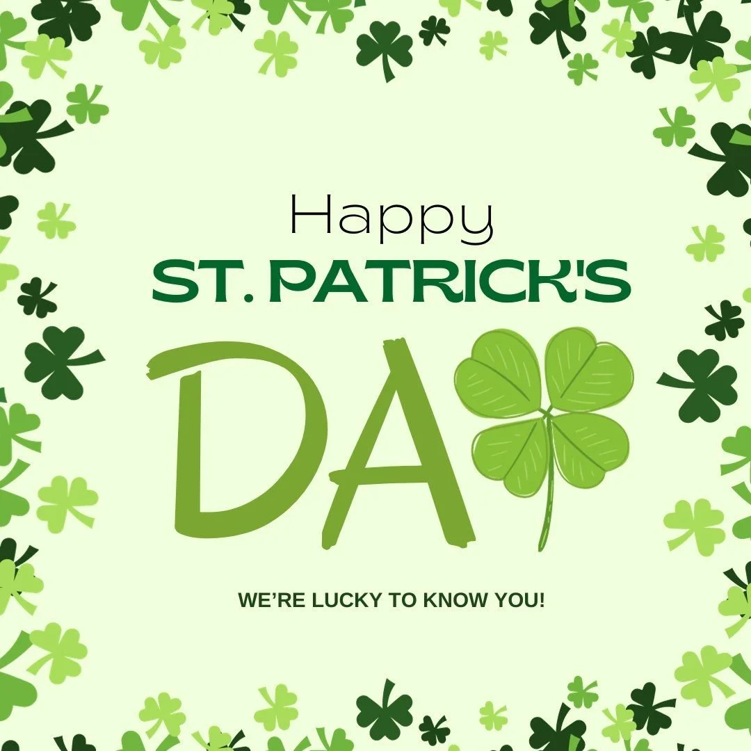 Happy St. Patrick's Day!