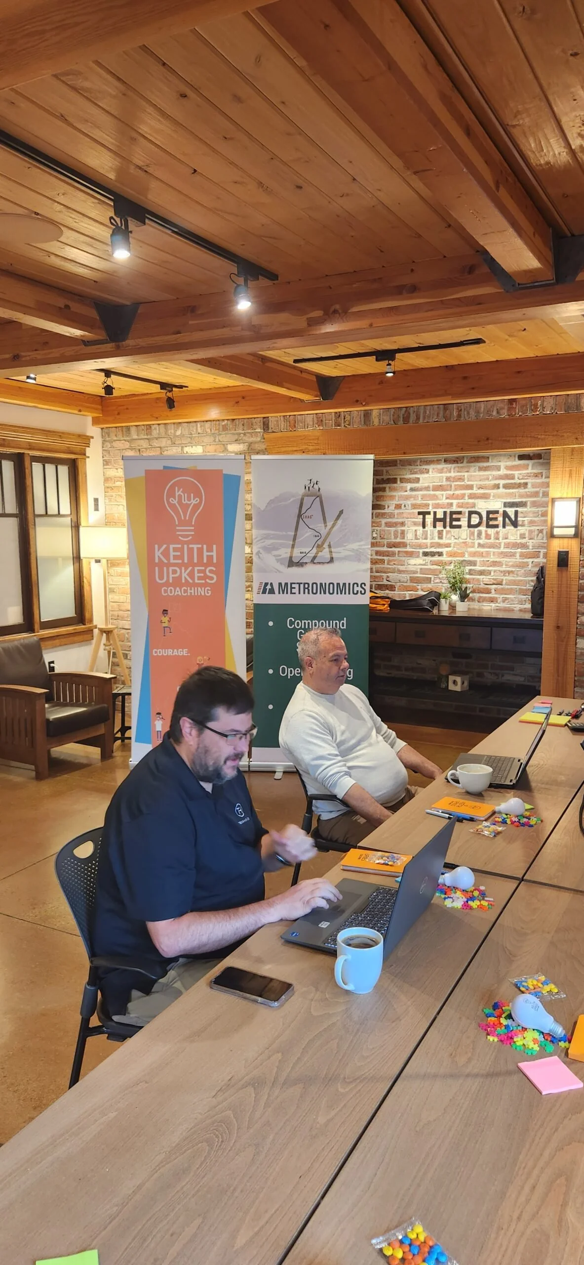 All Set up for a Great Session in Portland, OR!
