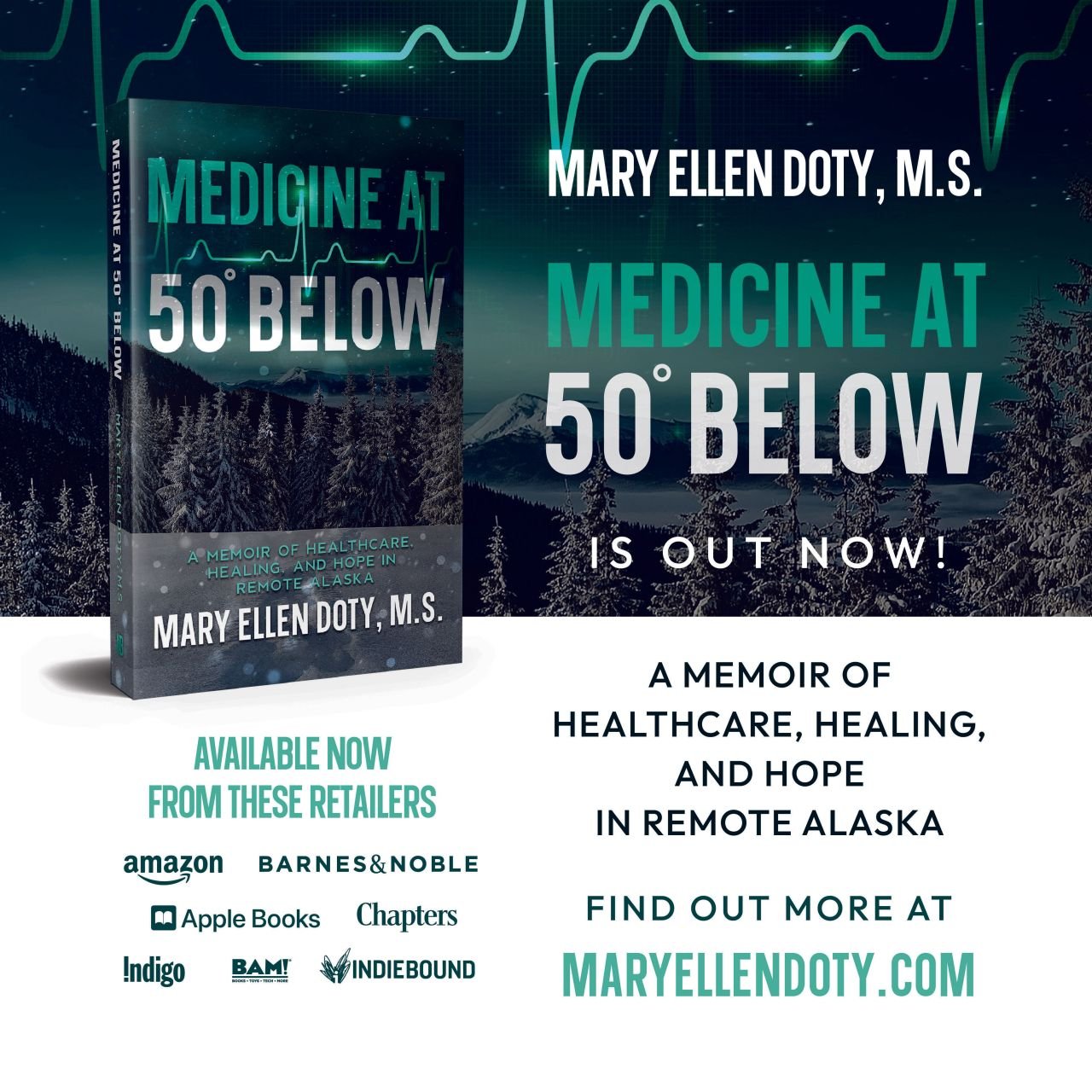 Client Book Launch: "Medicine at 50 Below" by Mary Ellen Doty