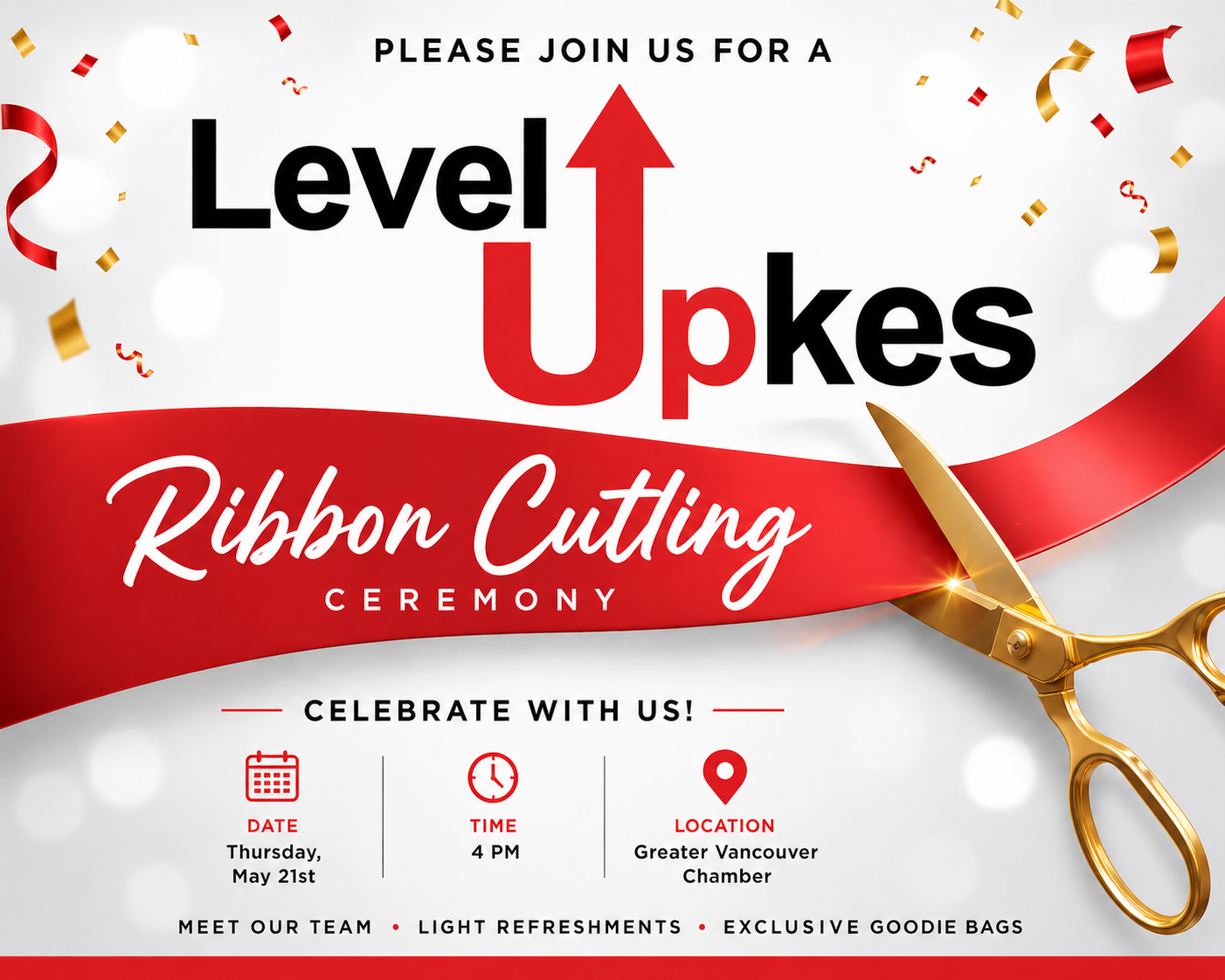 Level Upkes Ribbon Cutting Ceremony