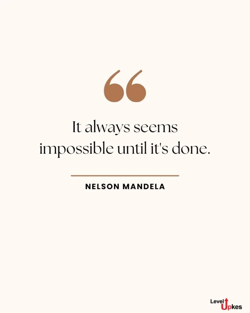 The Impossible Goal is Often the Right One